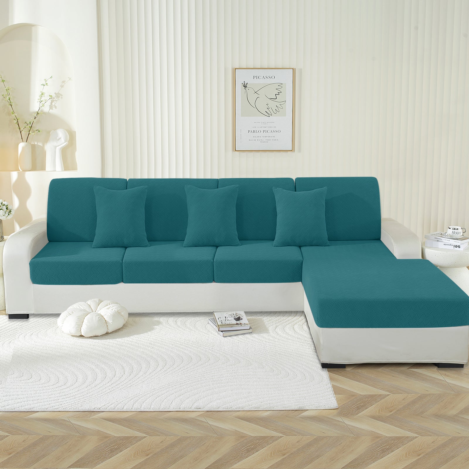 YSTYLE Coprisedile per divano stretch con funzione antiscivolo