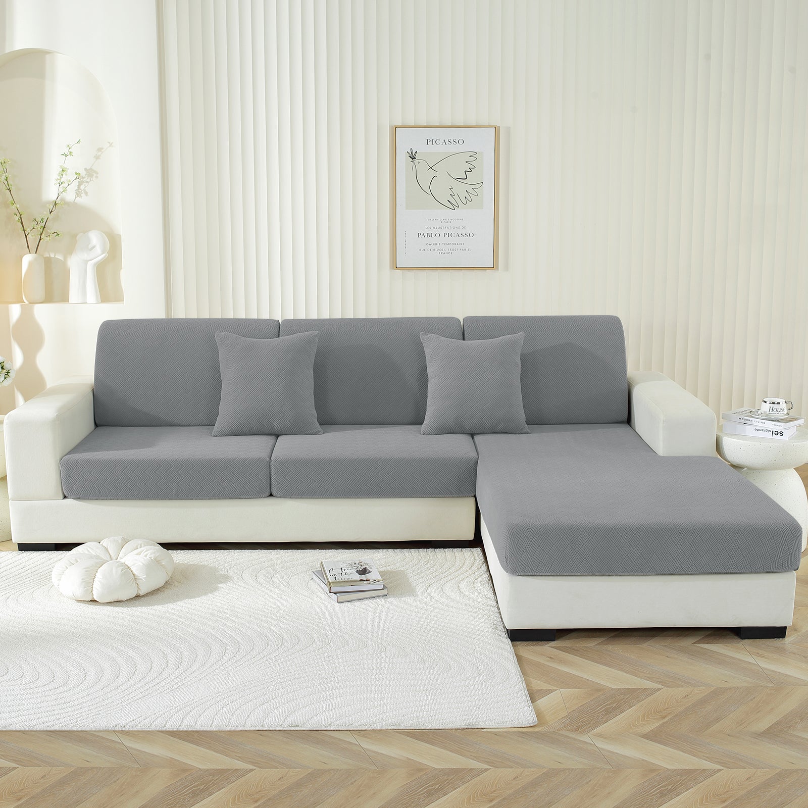 YSTYLE Coprisedile per divano stretch con funzione antiscivolo