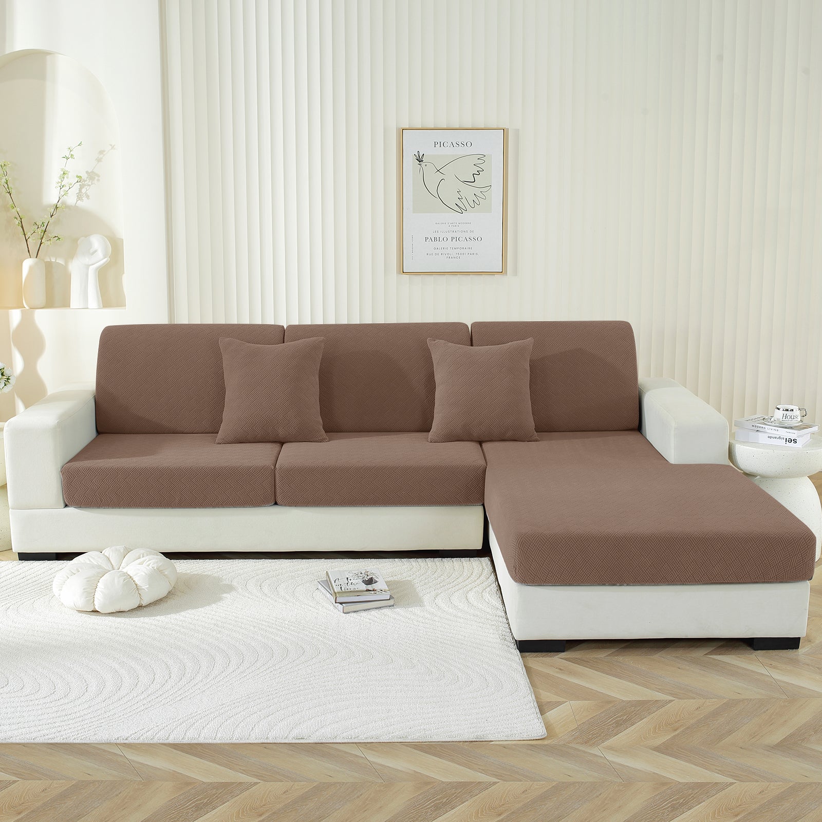 YSTYLE Coprisedile per divano stretch con funzione antiscivolo