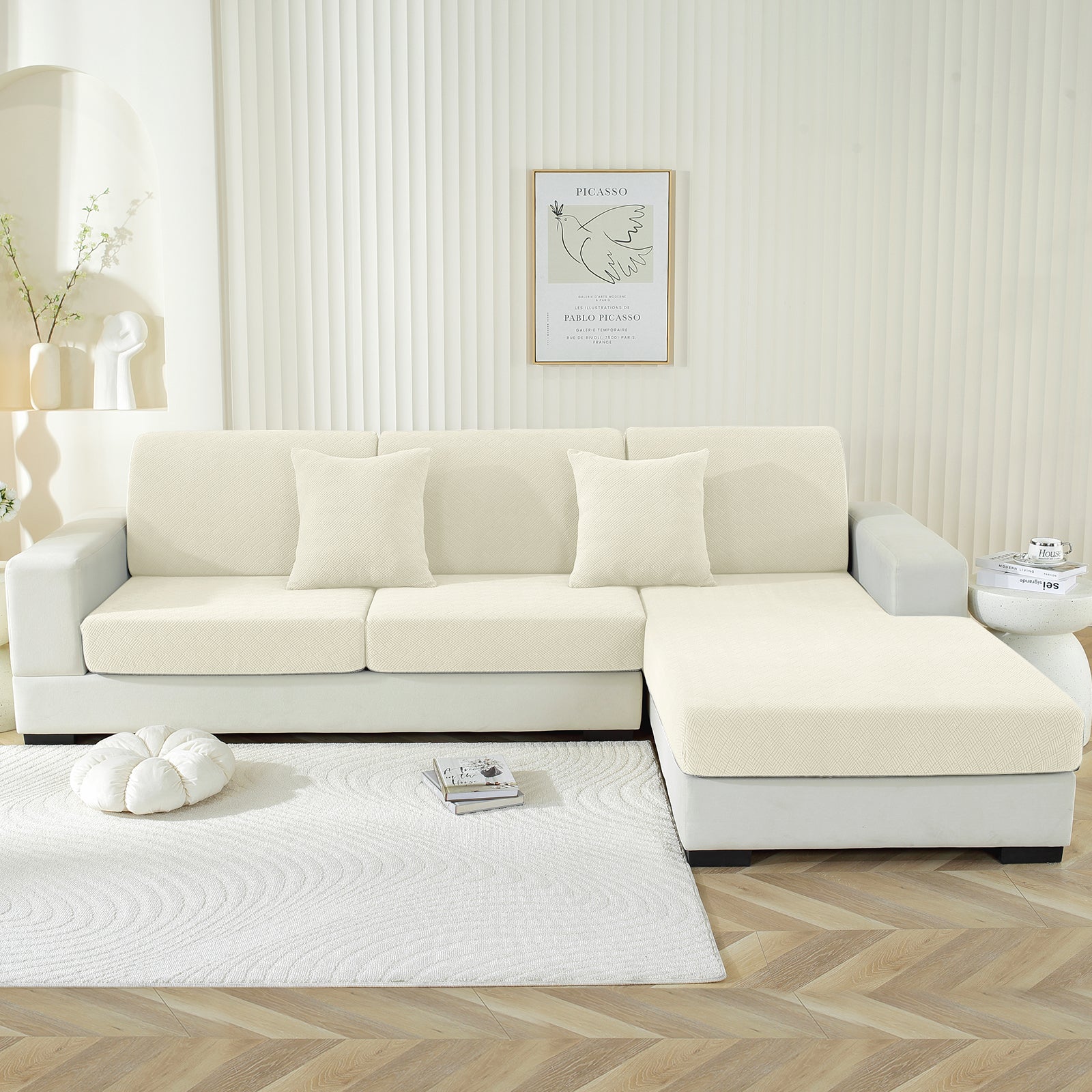 YSTYLE Coprisedile per divano stretch con funzione antiscivolo