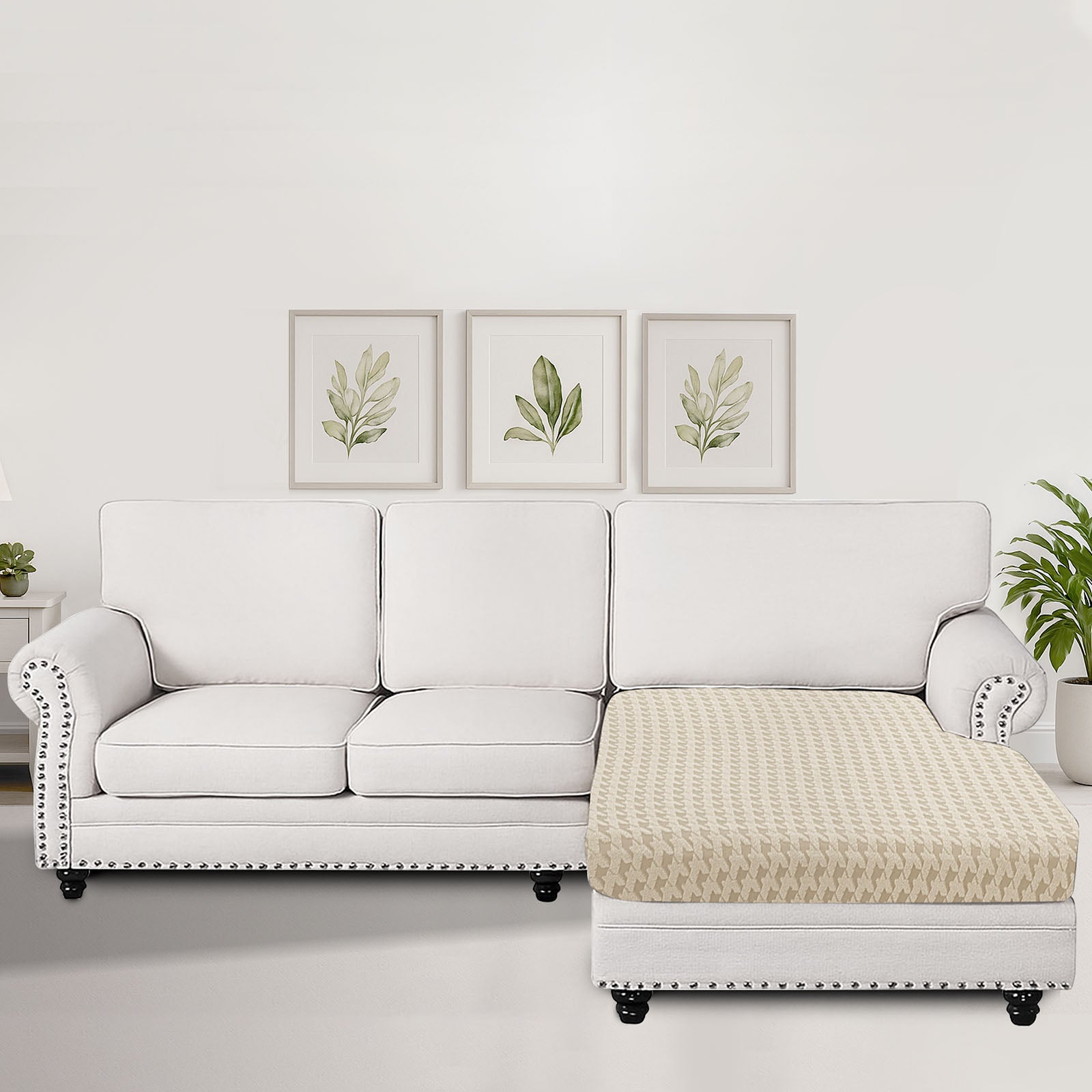 Ystyle Chaise Lounge Stretch Sofa Seat Cover New Pattern-YSTYLE