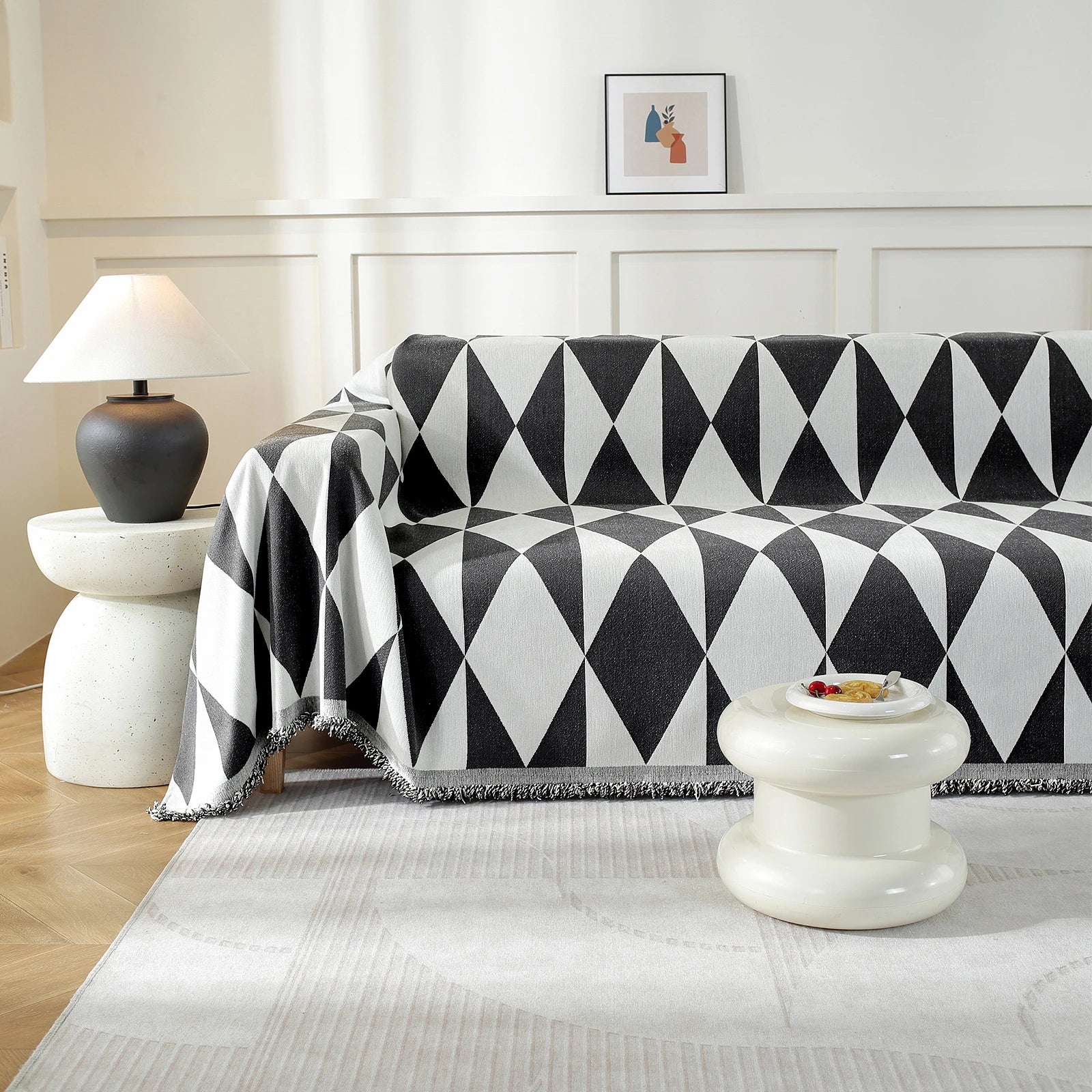 YSTYLE Universal 4 Seater Sofa Cover Throw 180x380cm Anti-Scratch-YSTYLE