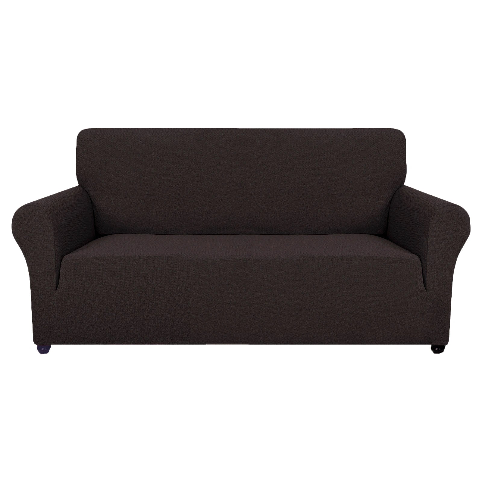 YSTYLE 2 Seater Sofa Cover – Stretch Jacquard, Anti-Slip, Cat-Proof, Washable, Full Cover-Knot