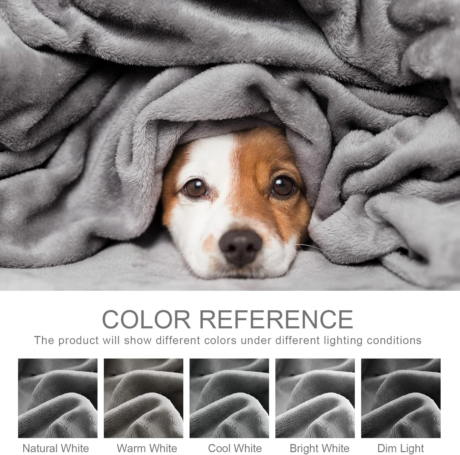 YSTYLE Soft Flannel Fleece Twin Blanket Plush Throw 160 x 200 CM