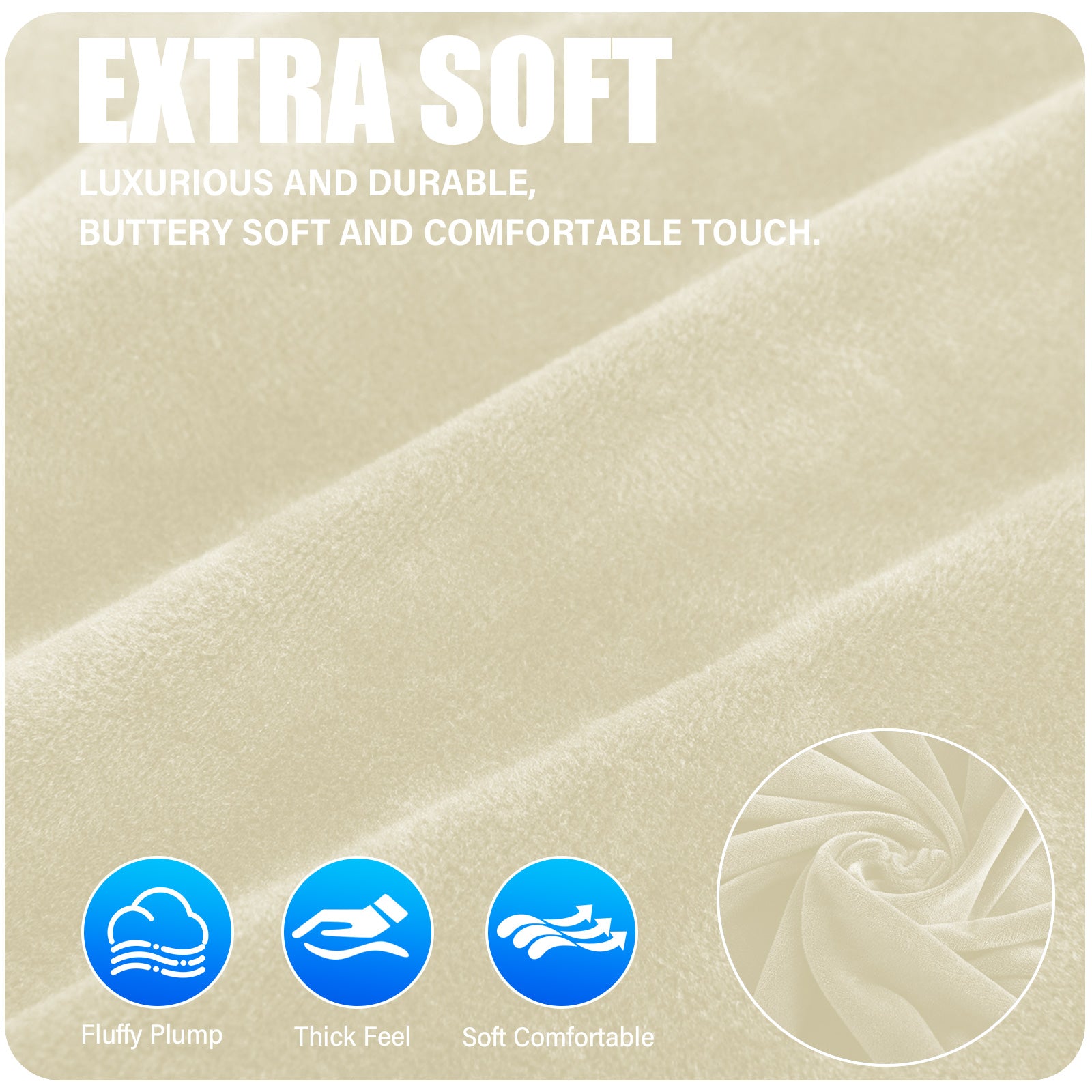 Ystyle 180cm Velvet Headboard Cover, Elastic Slipcover for Bed Headboard, Solid Color Washable Headboard Protector for Single/Double Beds