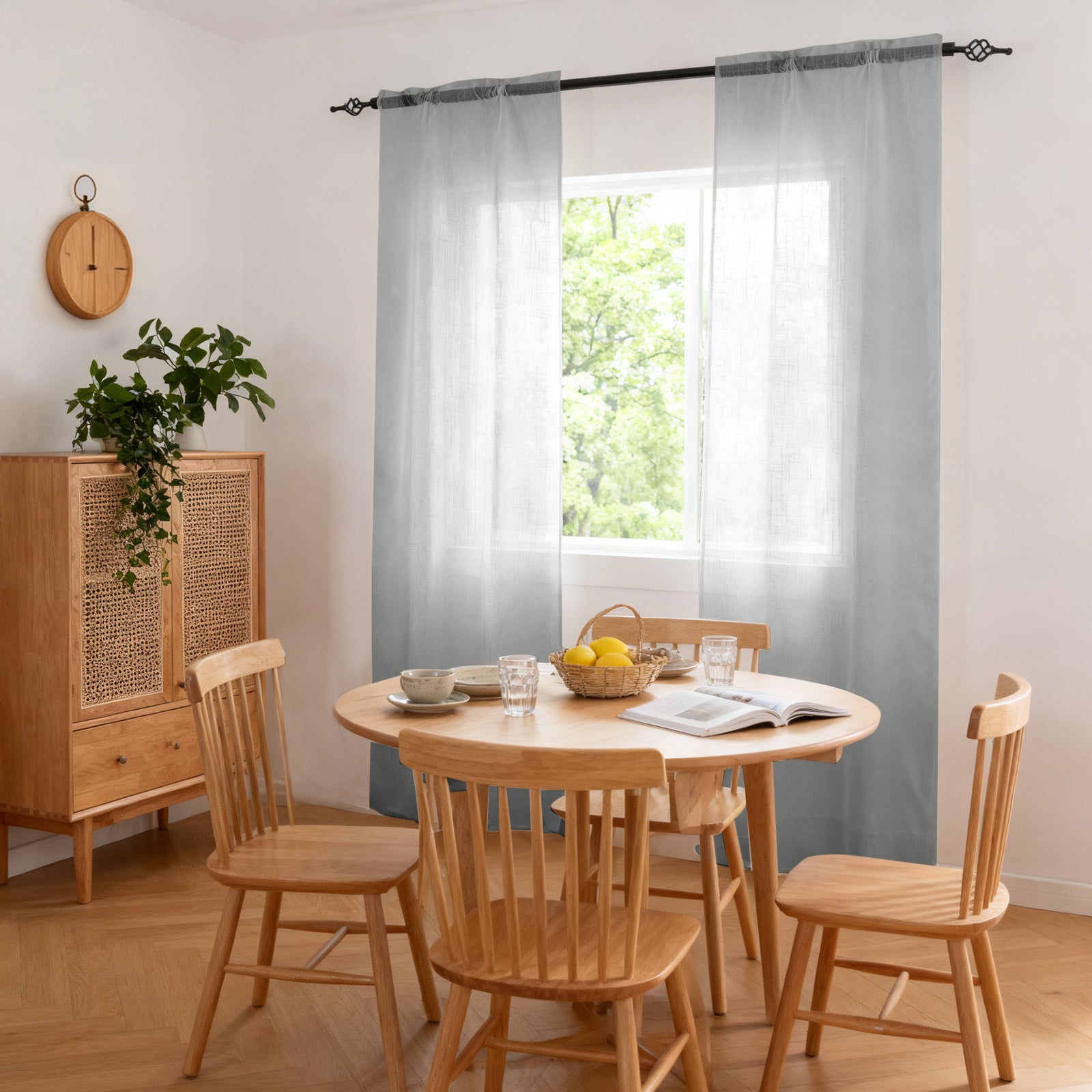 YSTYLE 4 Piezas Fundas Sillas Comedor Elásticas Jacquard Diamante