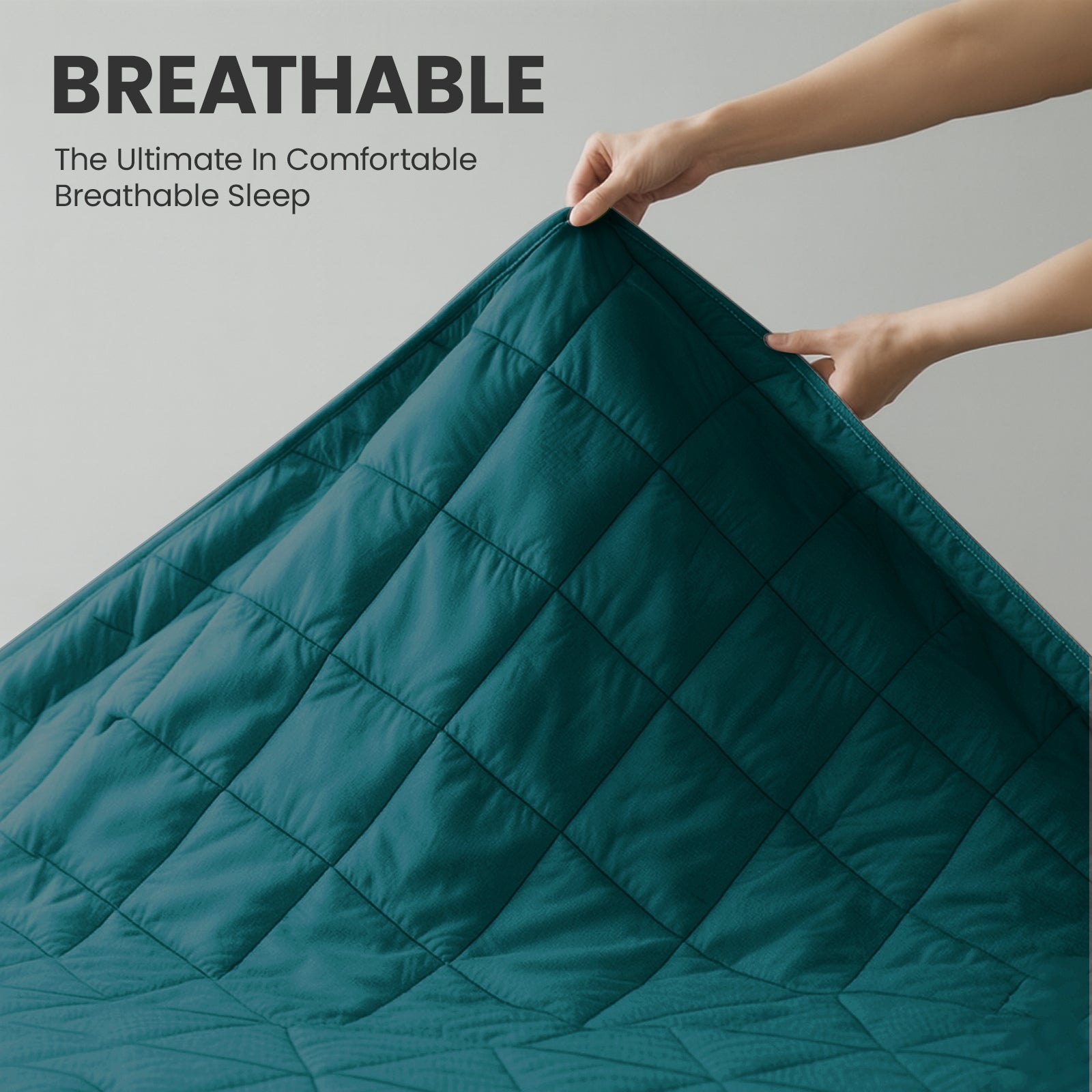 Waterproof Quilted Mattress Protector with Deep Pocket Elastic Fit