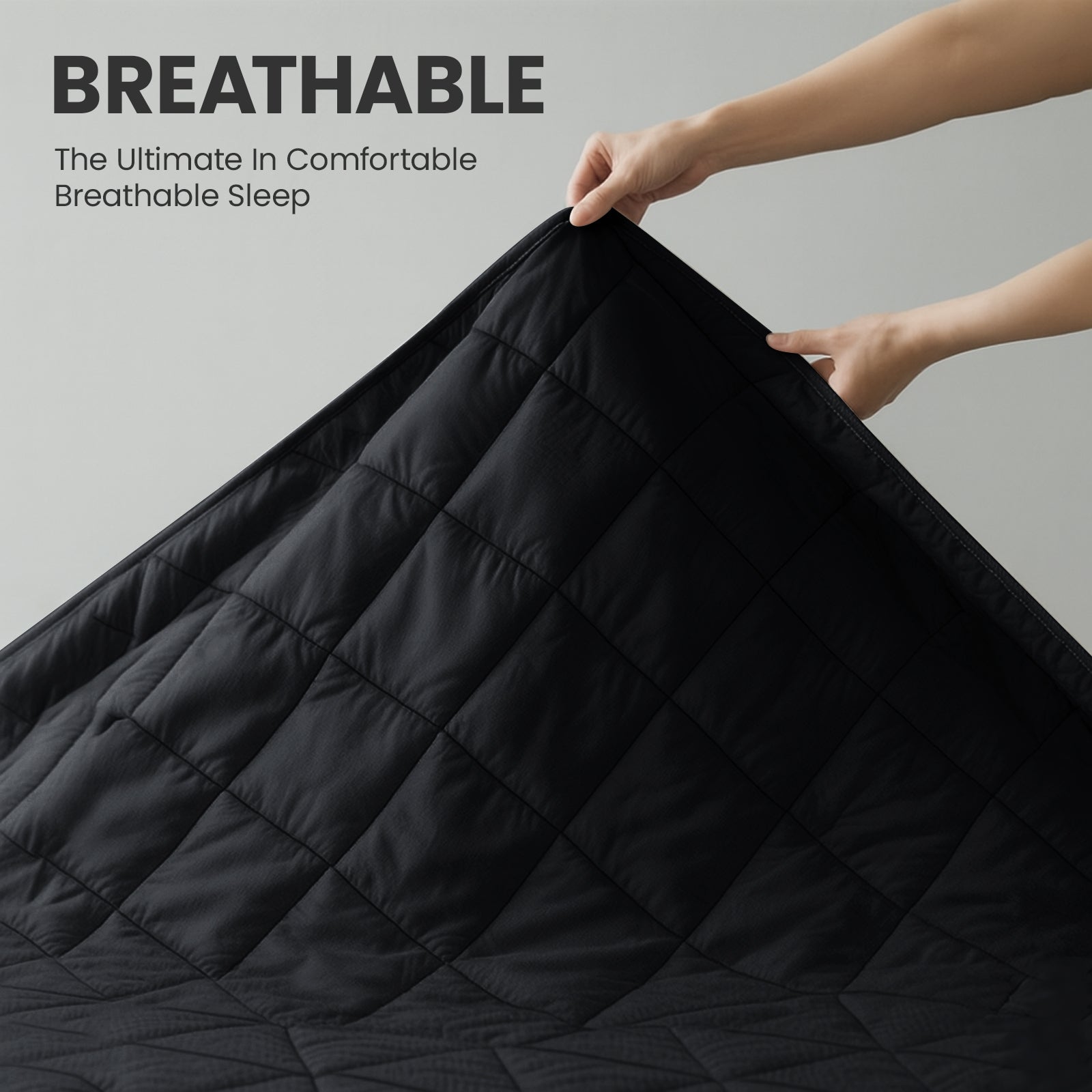 Waterproof Quilted Mattress Protector with Deep Pocket Elastic Fit