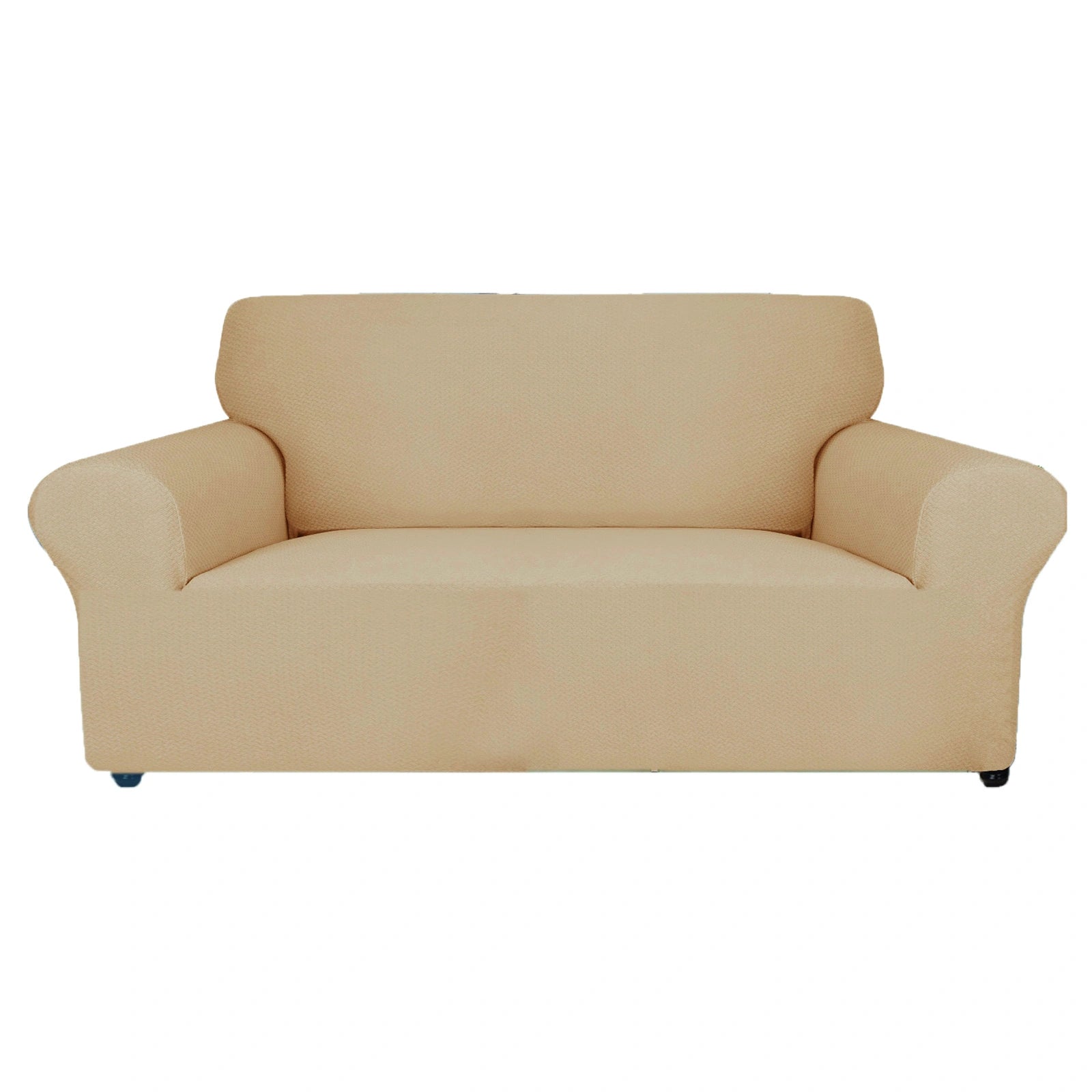 YSTYLE 2 Seater Sofa Cover – Stretch Jacquard, Anti-Slip, Cat-Proof, Washable, Full Cover-Knot