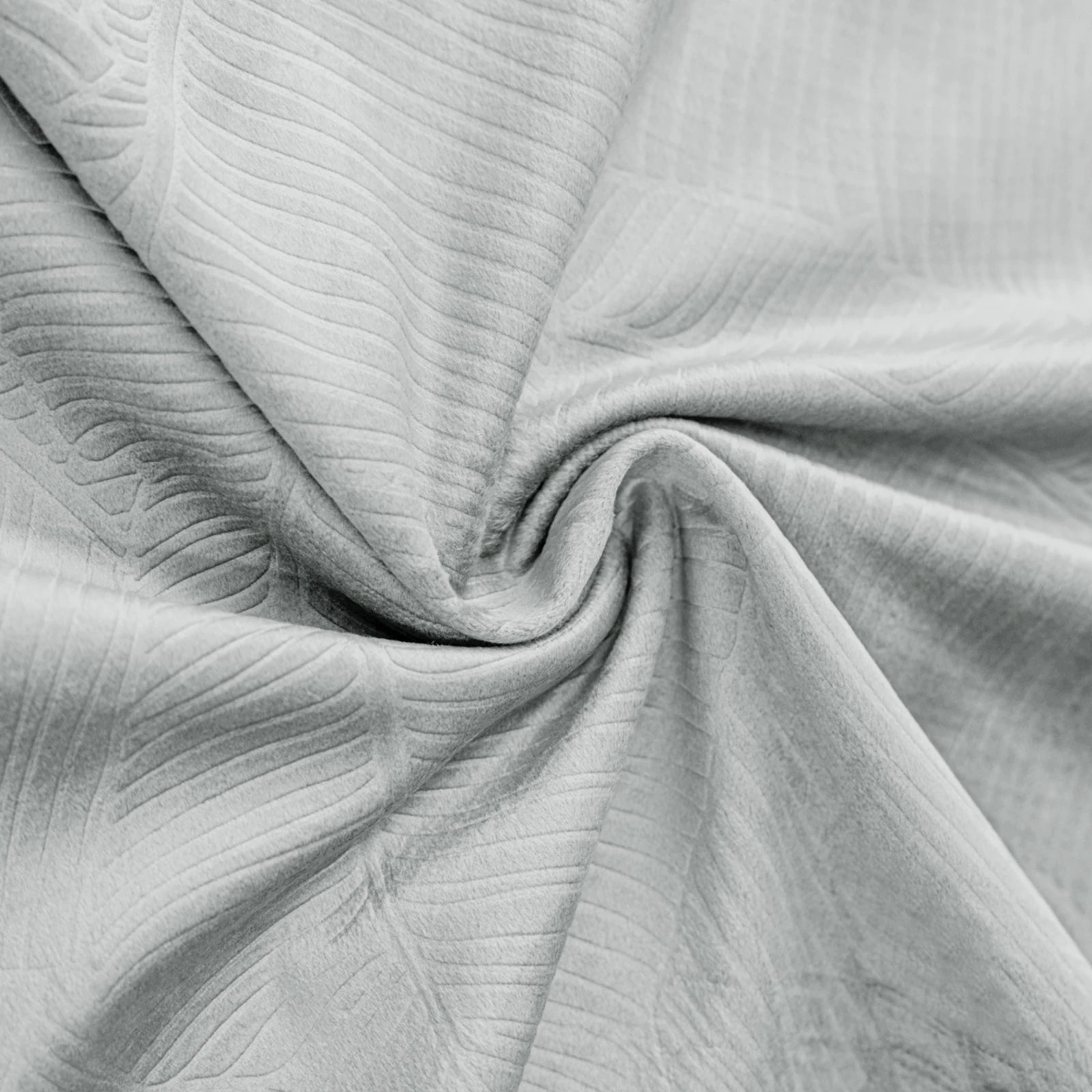 YSTYLE Velvet Sofa Cushion Covers, Decorative Throw Pillow Covers, 2 pcs, Hidden Zipper-Leaf Shape