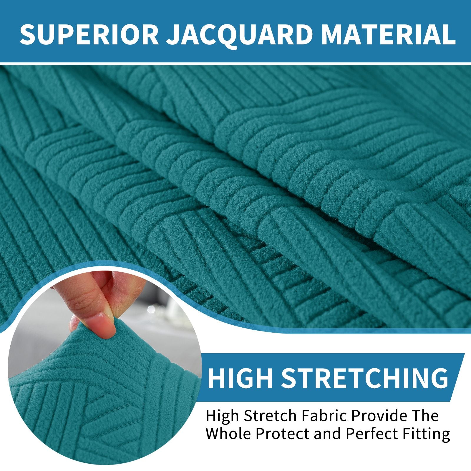 YSTYLE 2 pezzi coprisedie morbidi ed elastici con schienale adattabilità universale