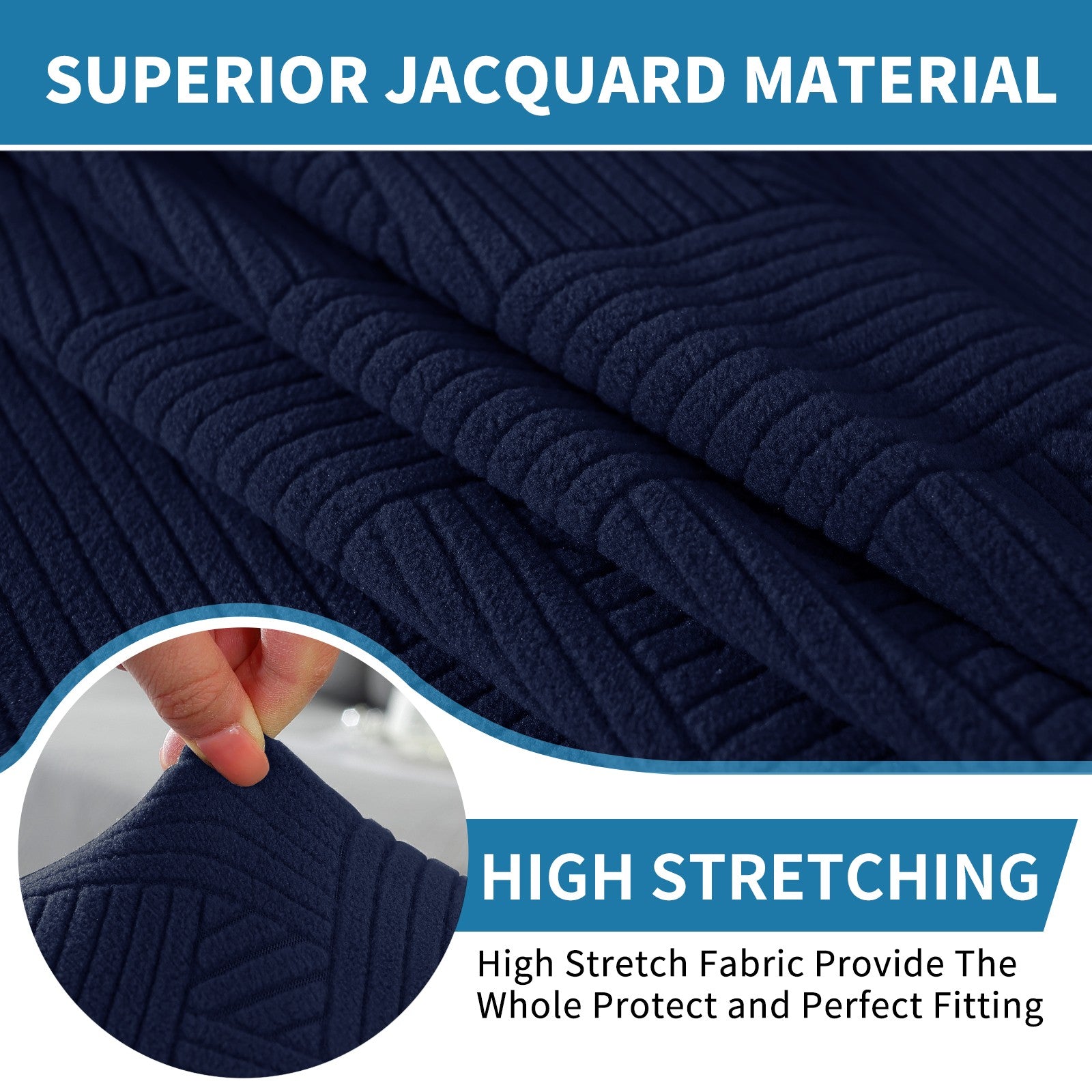 YSTYLE 2 pezzi coprisedie morbidi ed elastici con schienale adattabilità universale