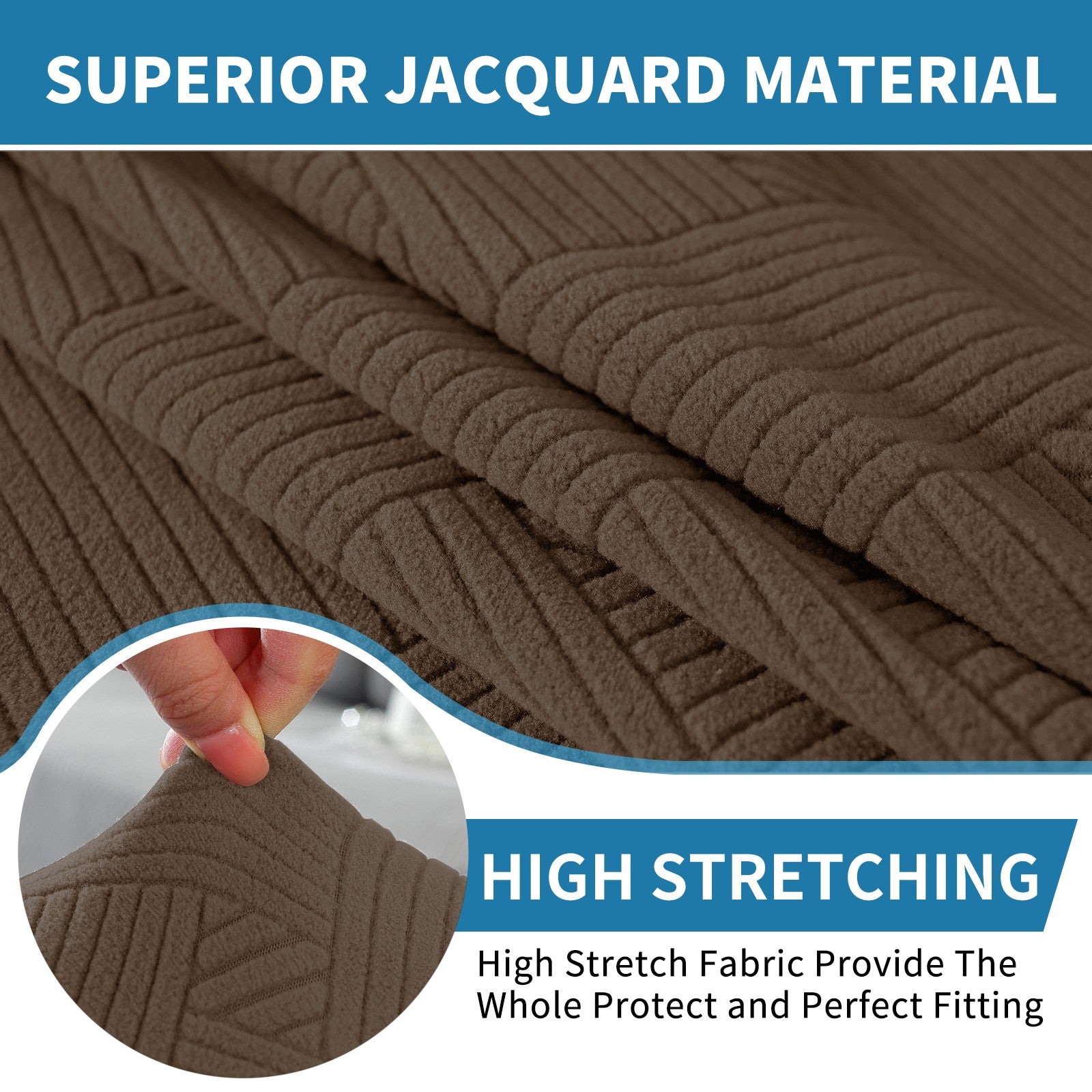 YSTYLE 2 pezzi coprisedie morbidi ed elastici con schienale adattabilità universale