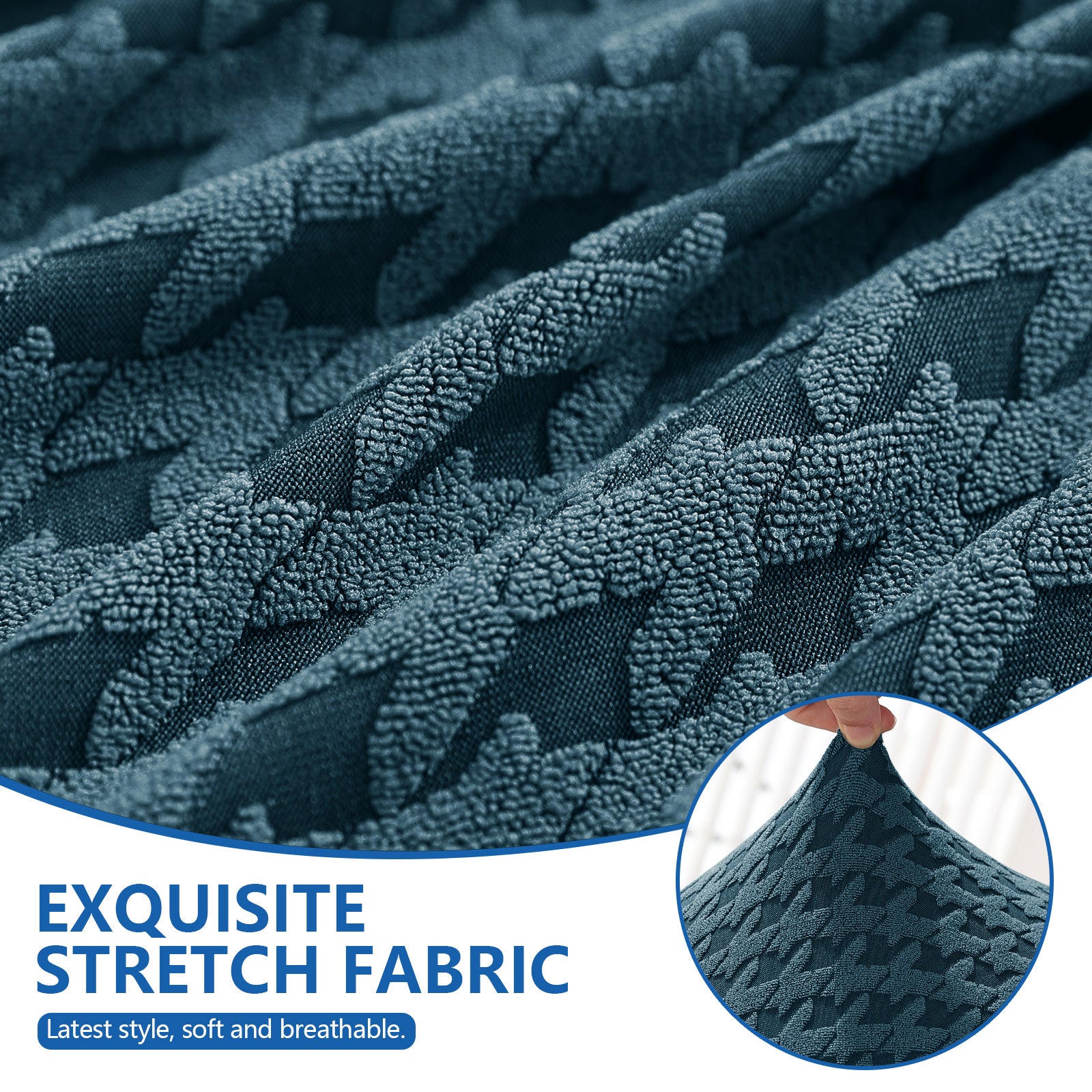 Ystyle Stretch 4 Seater Sofa Cover with New Pattern Anti Slip-YSTYLE