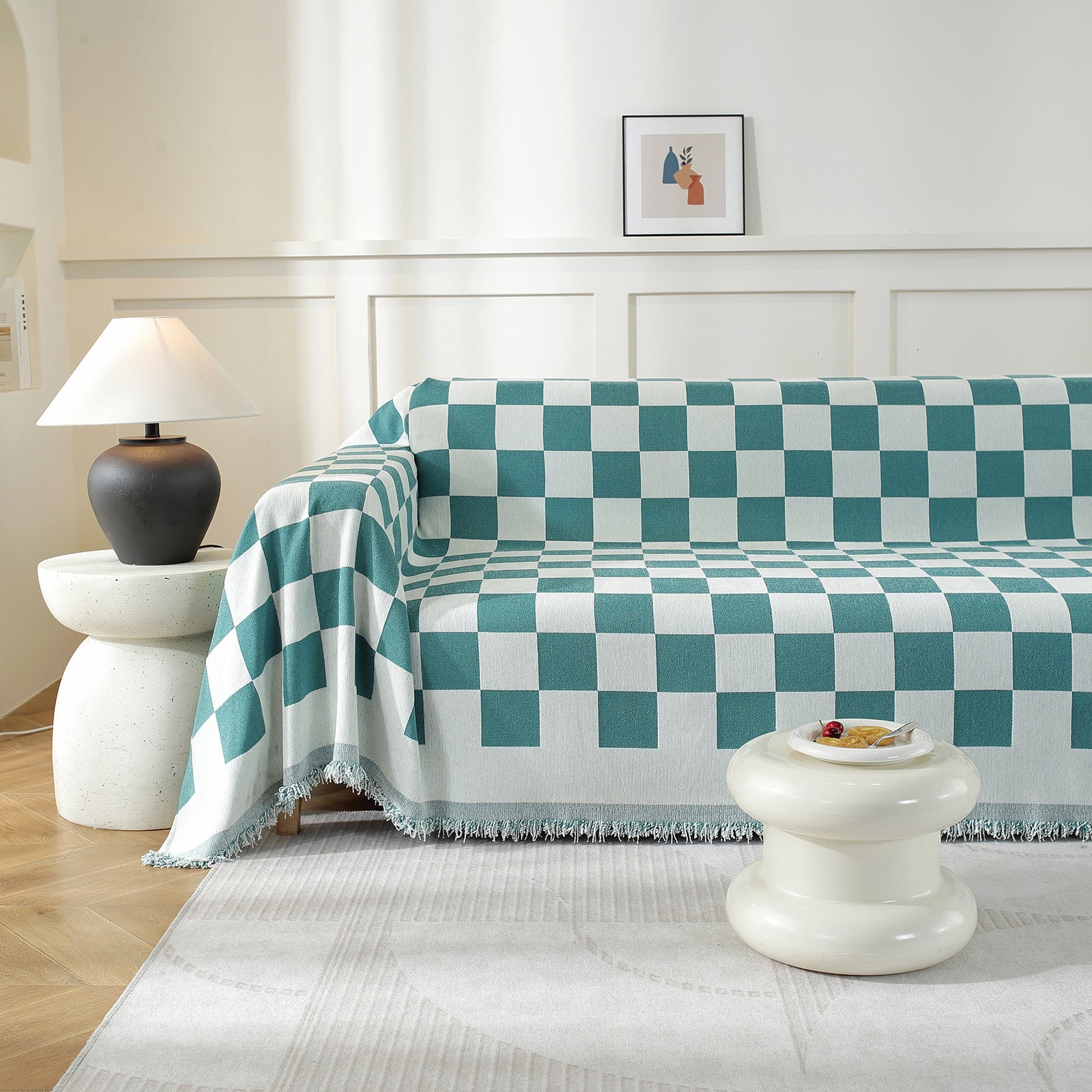 YSTYLE 2 Seater canapé Throw Blanket 180x280CM Stain Resistant