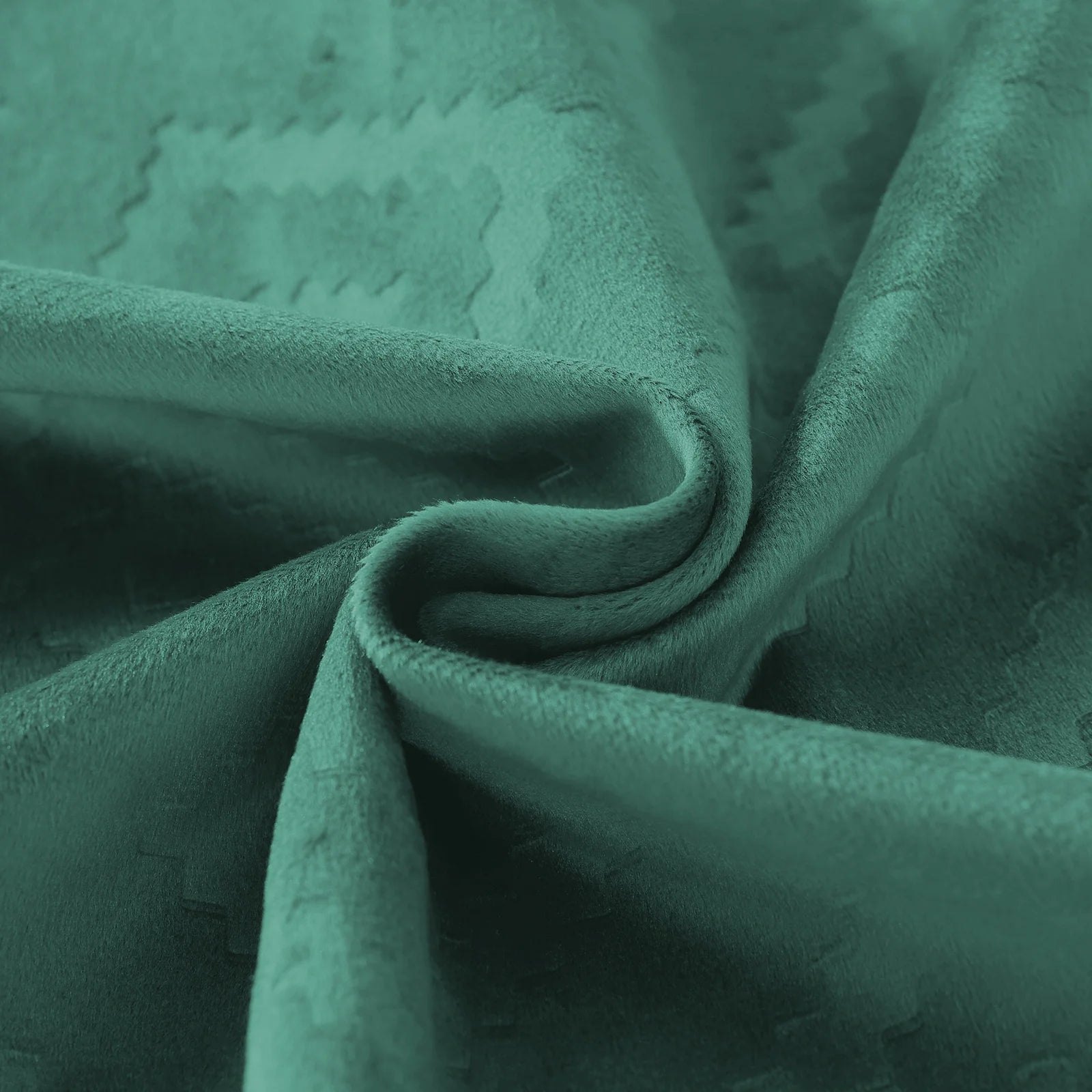 YSTYLE Velvet Sofa Cushion Covers, Decorative Throw Pillow Covers, 2 pcs, Hidden Zipper-Square shape