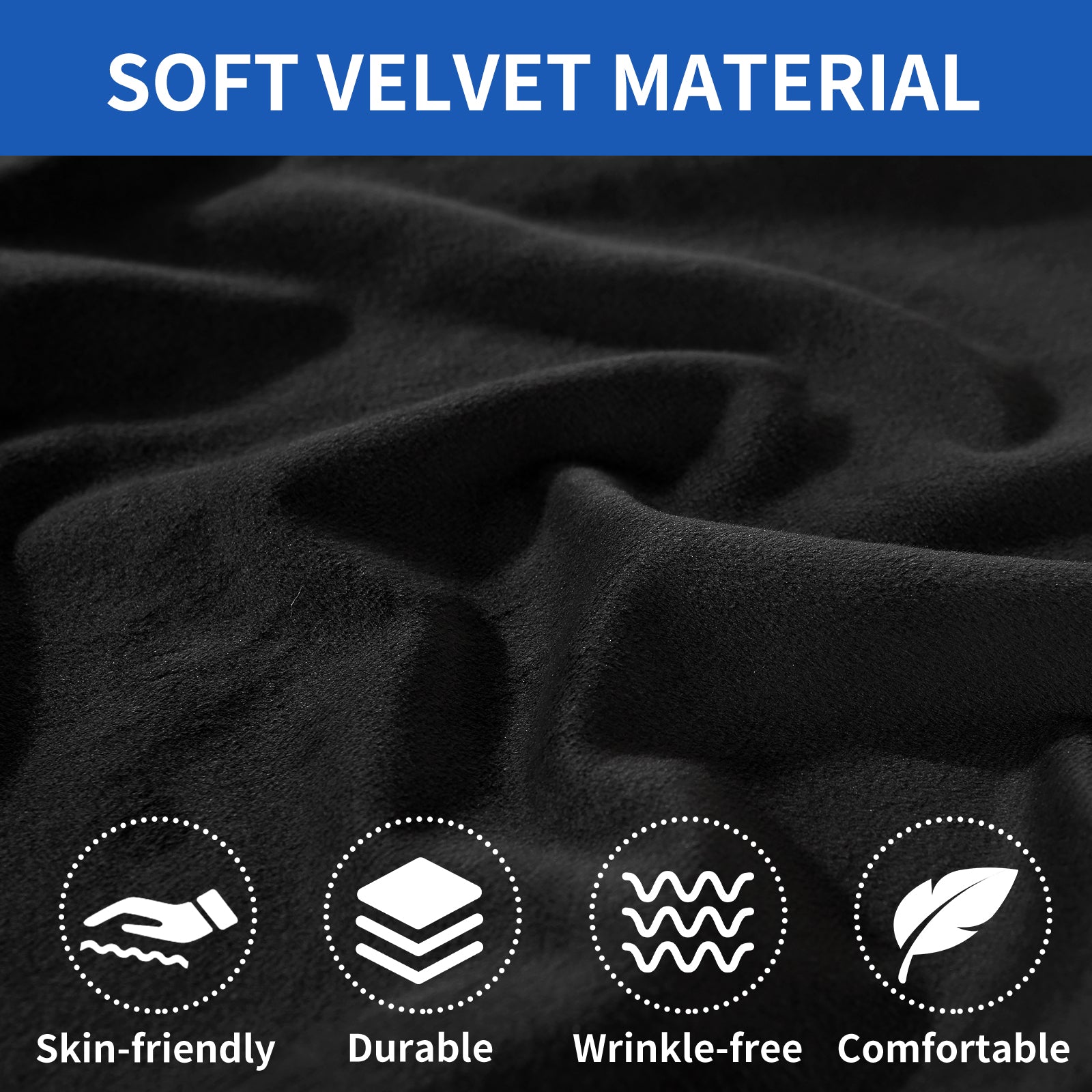 YSTYLE Manta para Almohada de Chaise – Ajuste Elástico, Antideslizante, Universal para Almohadas Separadas de Sofá