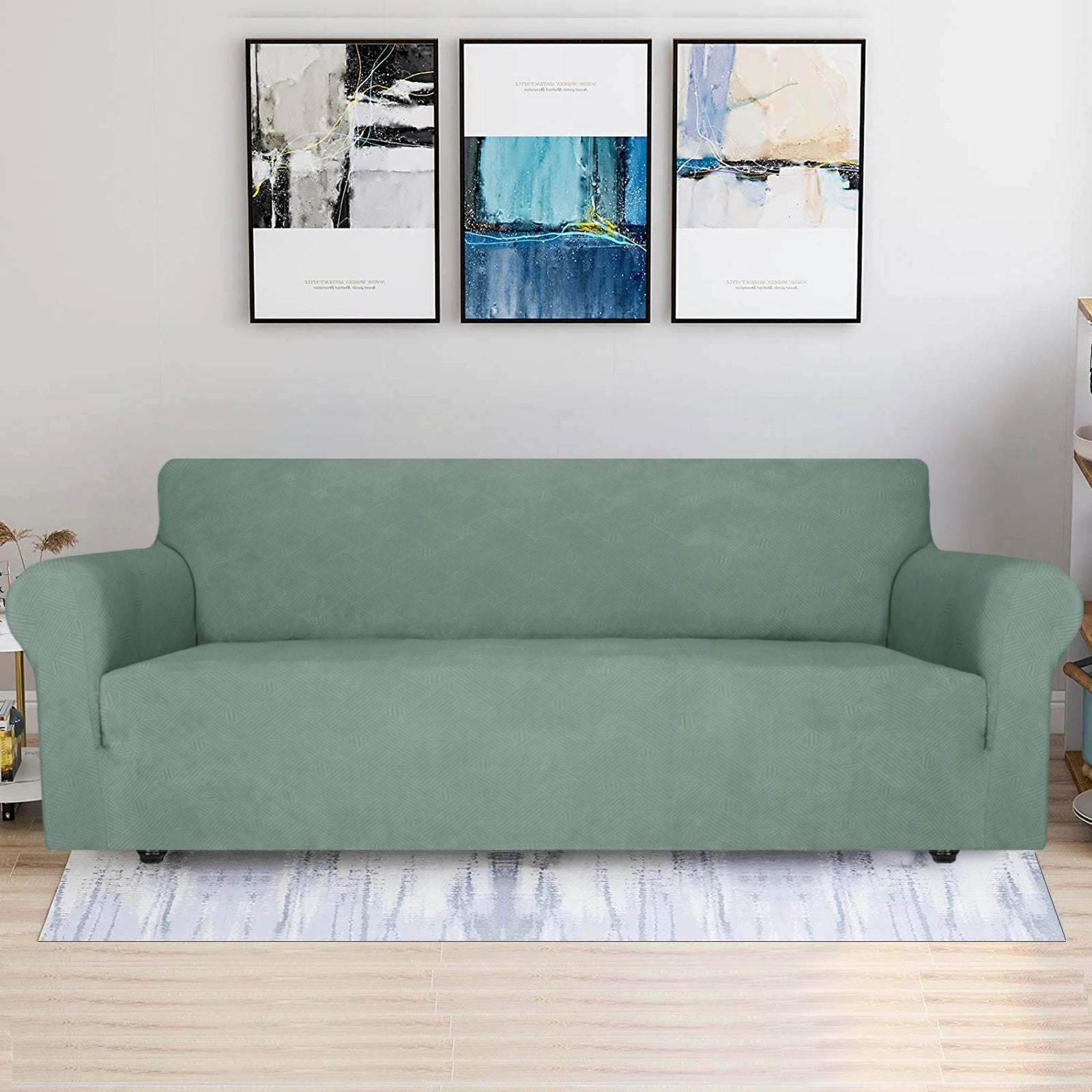 YSTYLE High Stretch 4 Seater Sofa Cover Anti Slip Washable-YSTYLE