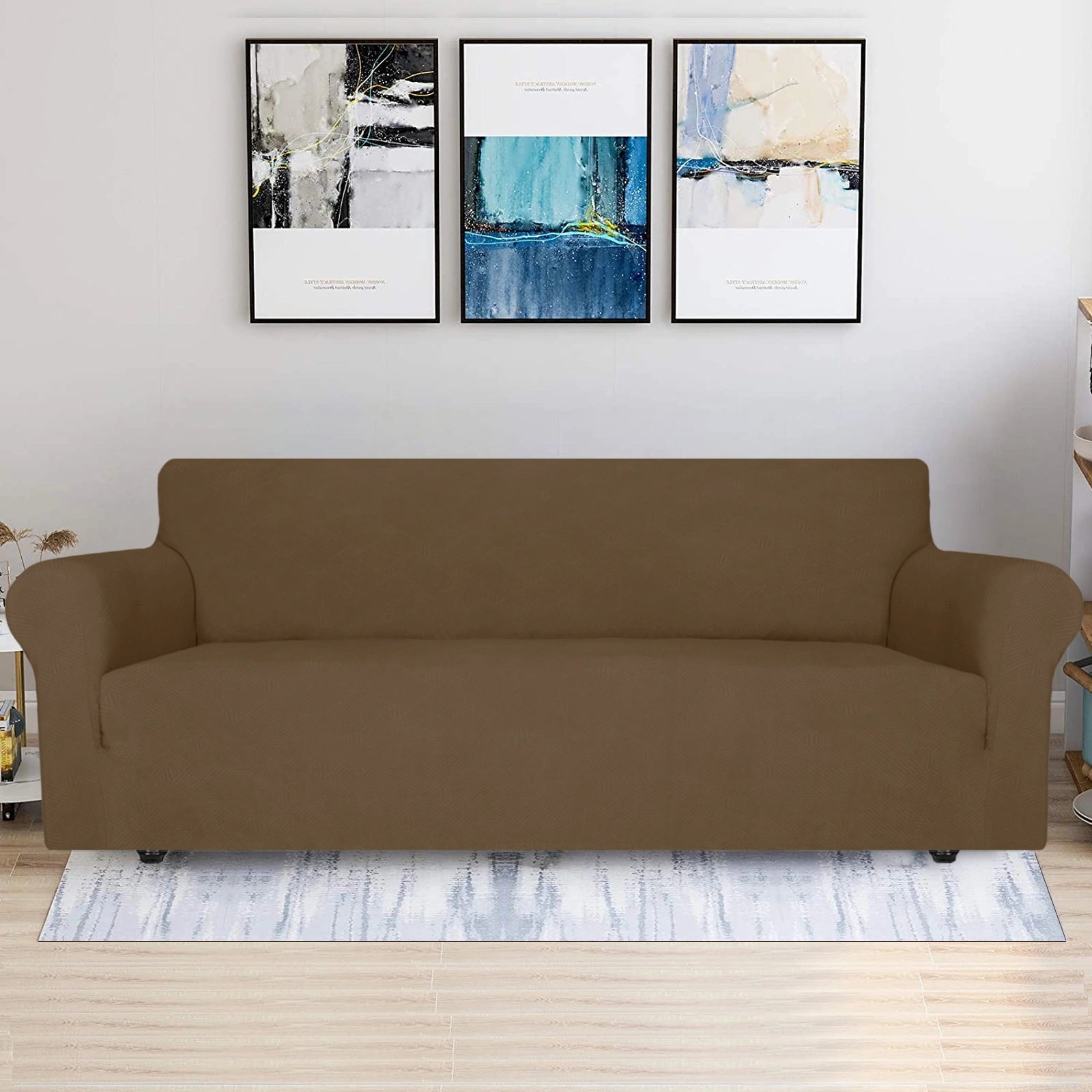 YSTYLE High Stretch 4 Seater Sofa Cover Anti Slip Washable-YSTYLE