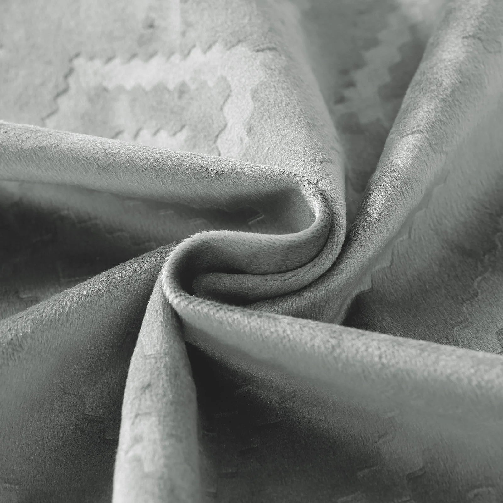 YSTYLE Velvet Sofa Cushion Covers, Decorative Throw Pillow Covers, 2 pcs, Hidden Zipper-Square shape