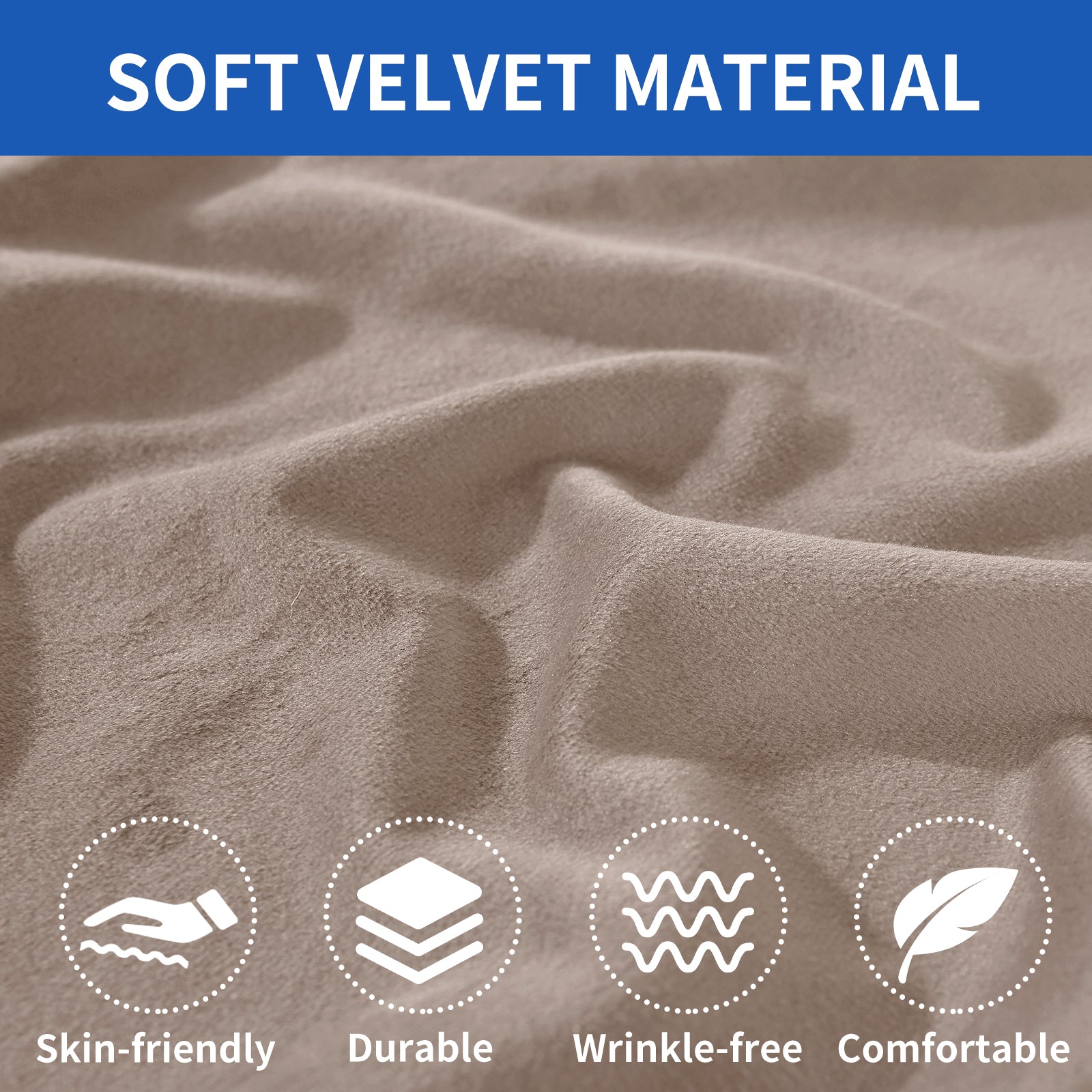 YSTYLE Manta para Almohada de Chaise – Ajuste Elástico, Antideslizante, Universal para Almohadas Separadas de Sofá