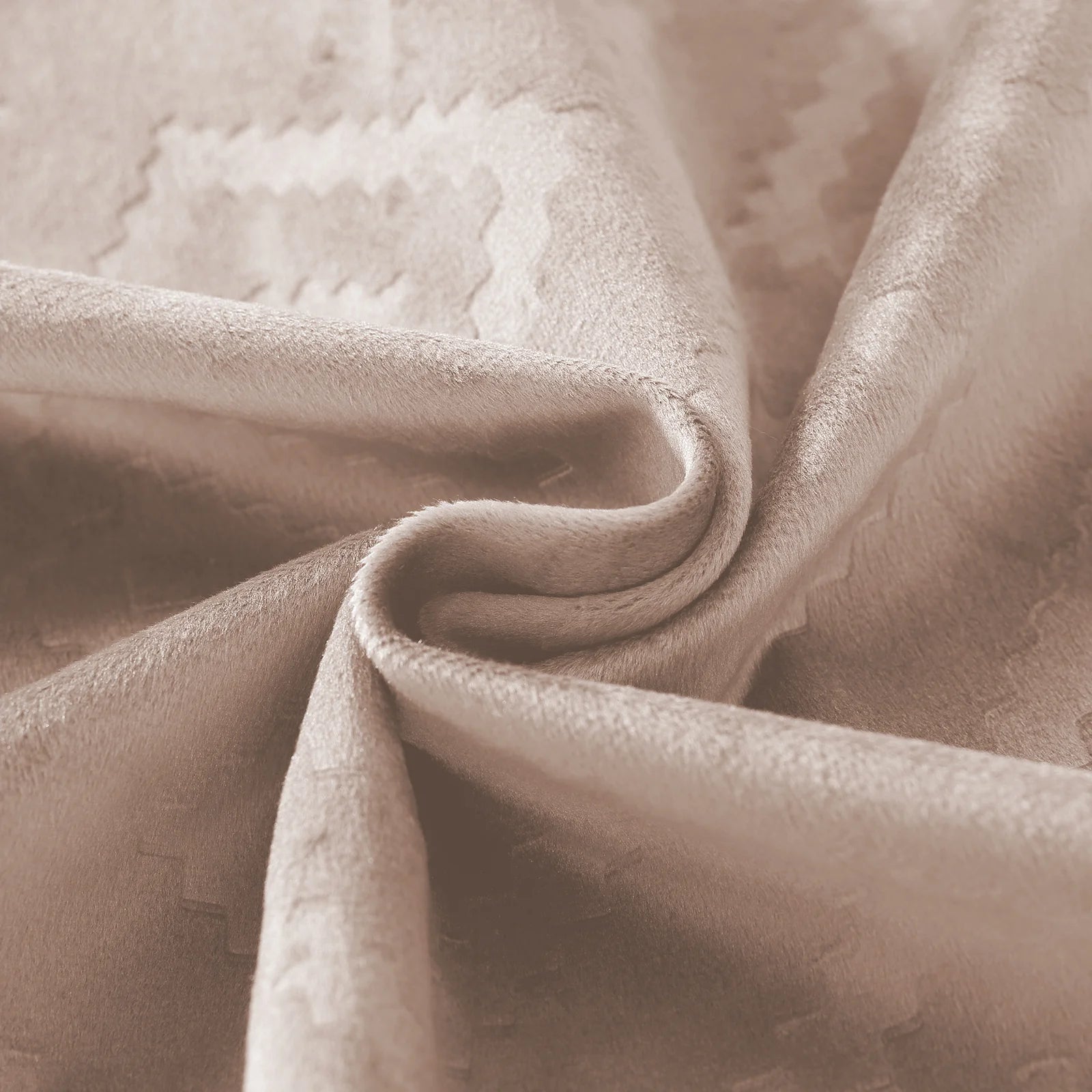 YSTYLE Velvet Sofa Cushion Covers, Decorative Throw Pillow Covers, 2 pcs, Hidden Zipper-Square shape