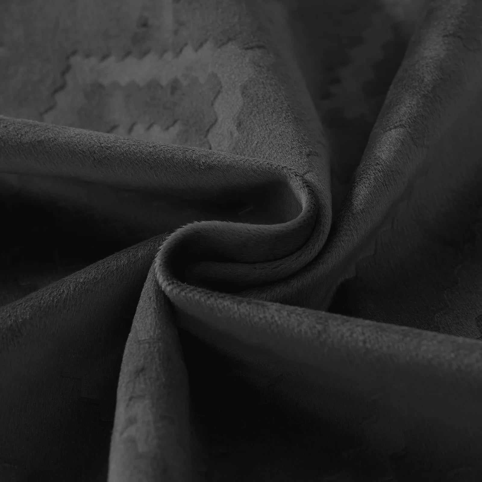 YSTYLE Velvet Sofa Cushion Covers, Decorative Throw Pillow Covers, 2 pcs, Hidden Zipper-Square shape