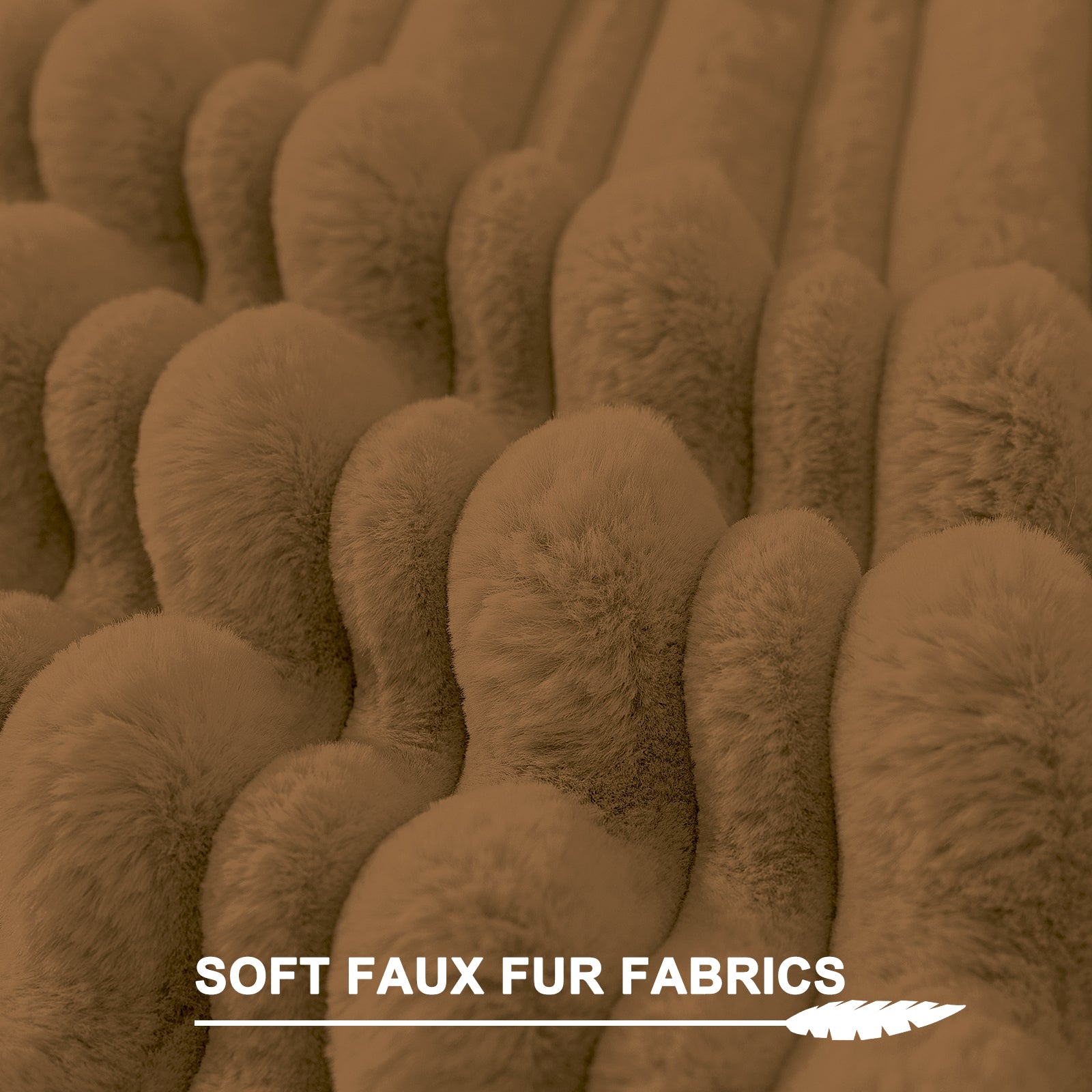 Ystyle Set of 2 Velvet Cushion Cover 50 x 50, Super Soft Striped Cushion Covers, Decoration Cushion Covers with Heart-Shaped Zipper, for Sofa Chair Bed Living Room