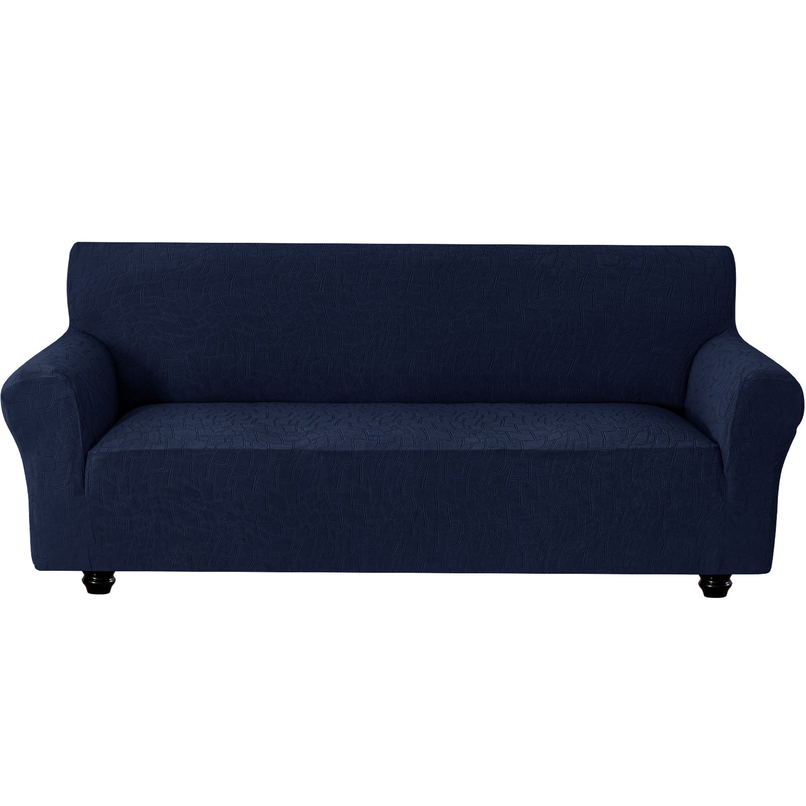 Ystyle Stretch 3 Seater Sofa Cover Jacquard Geometric Pattern-YSTYLE