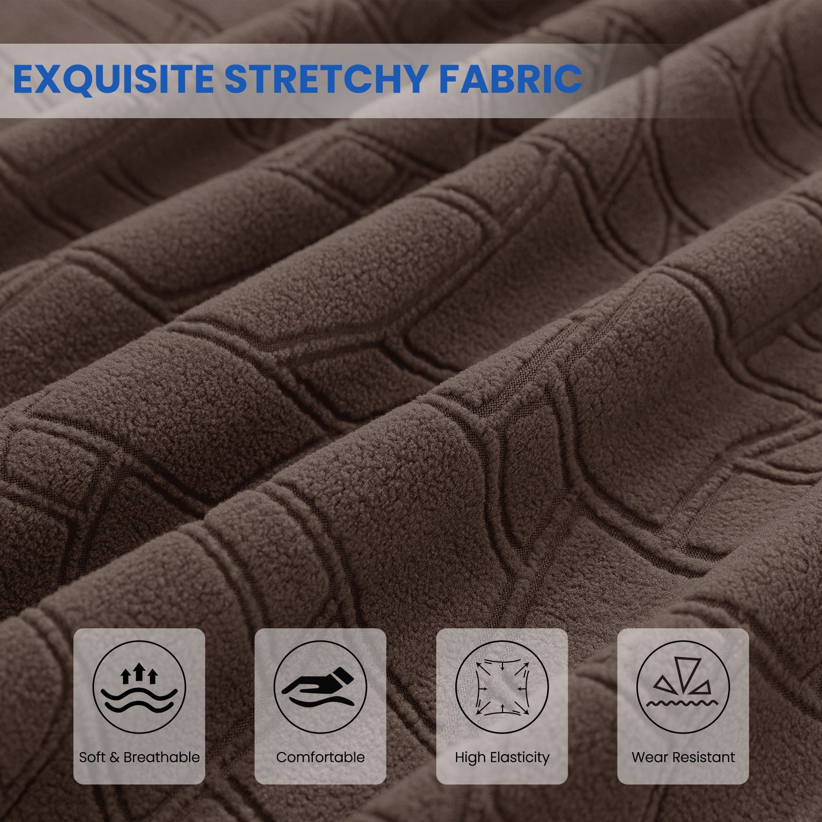 YSTYLE Universal Elastic 180cm Headboard Cover Dustproof Washable