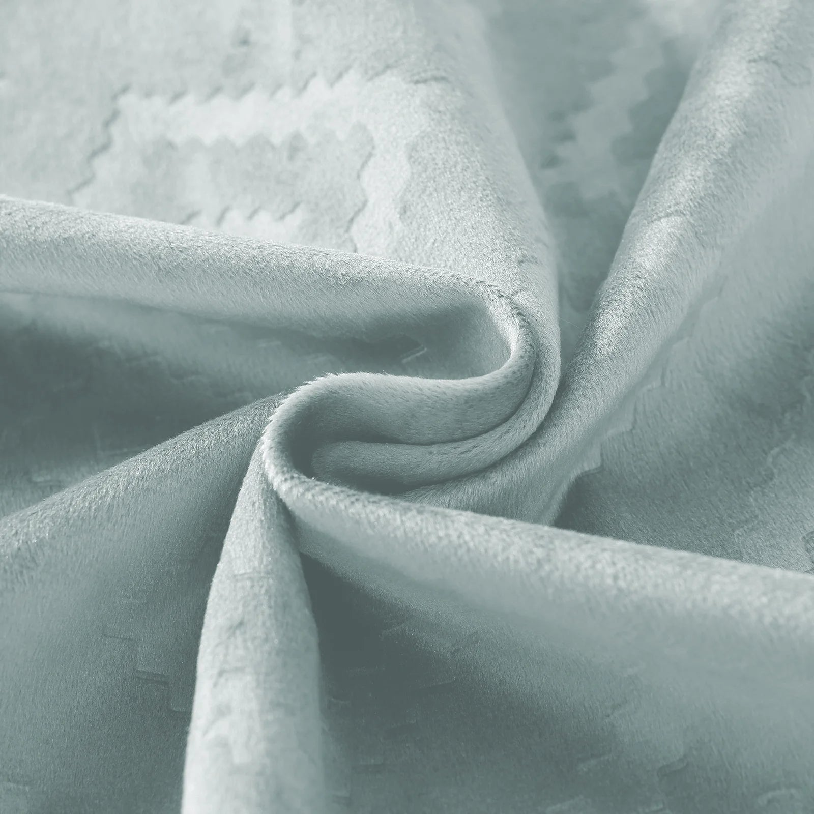 YSTYLE Velvet Sofa Cushion Covers, Decorative Throw Pillow Covers, 2 pcs, Hidden Zipper-Square shape