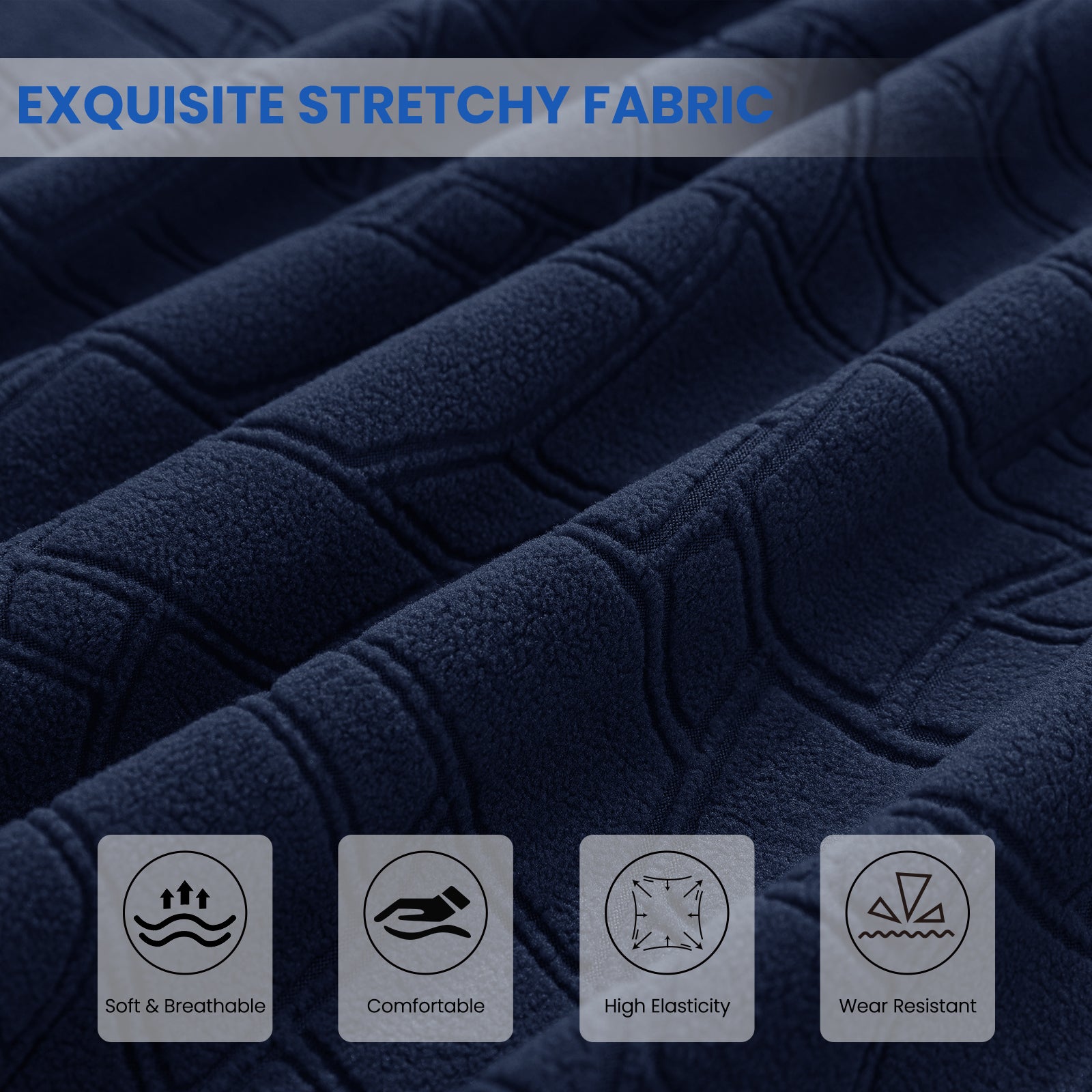 YSTYLE Universal Elastic 180cm Headboard Cover Dustproof Washable