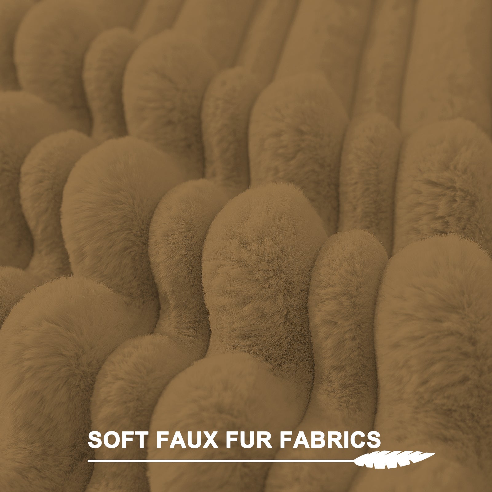 Ystyle Set of 2 Velvet Cushion Cover 50 x 50, Super Soft Striped Cushion Covers, Decoration Cushion Covers with Heart-Shaped Zipper, for Sofa Chair Bed Living Room