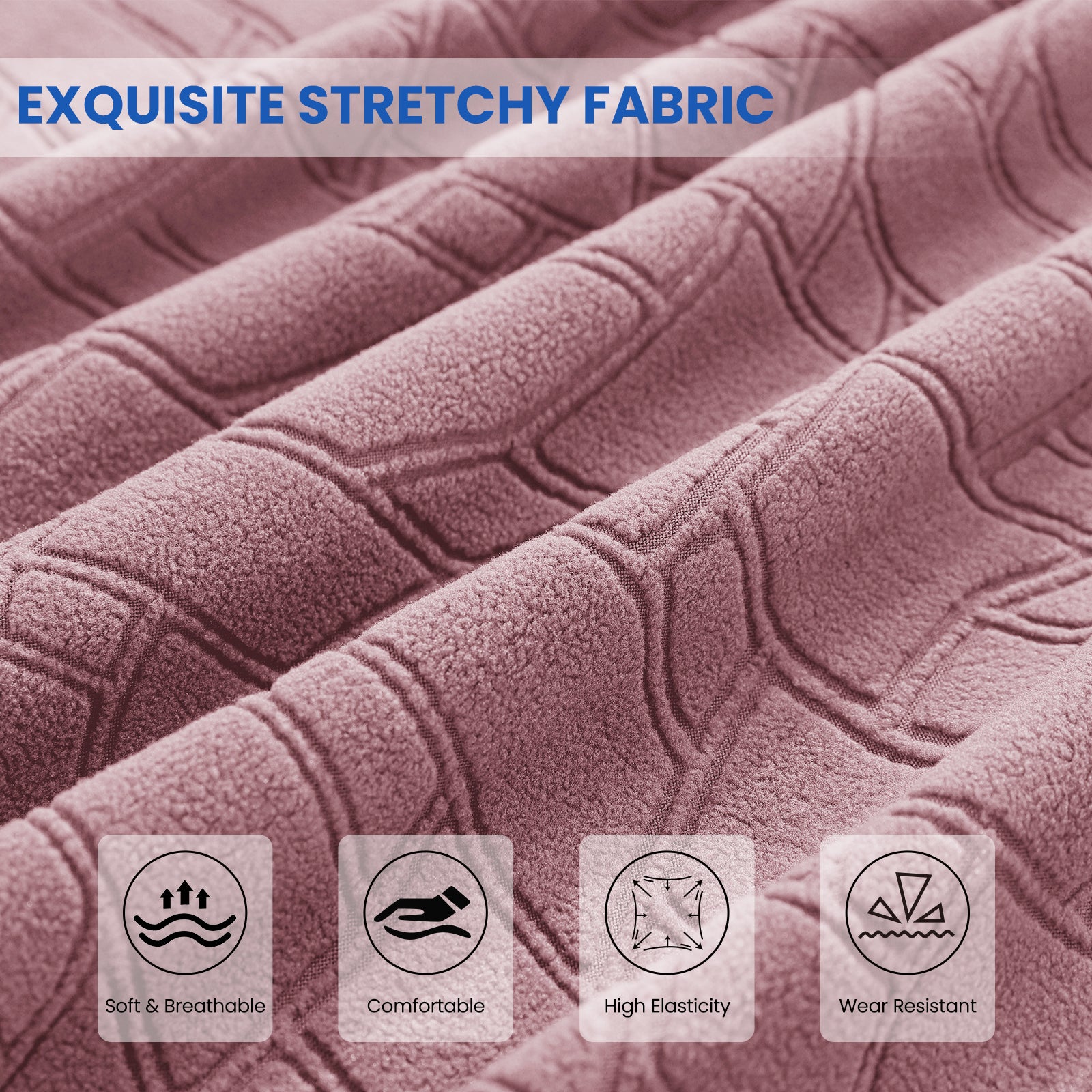 YSTYLE Universal Elastic 180cm Headboard Cover Dustproof Washable