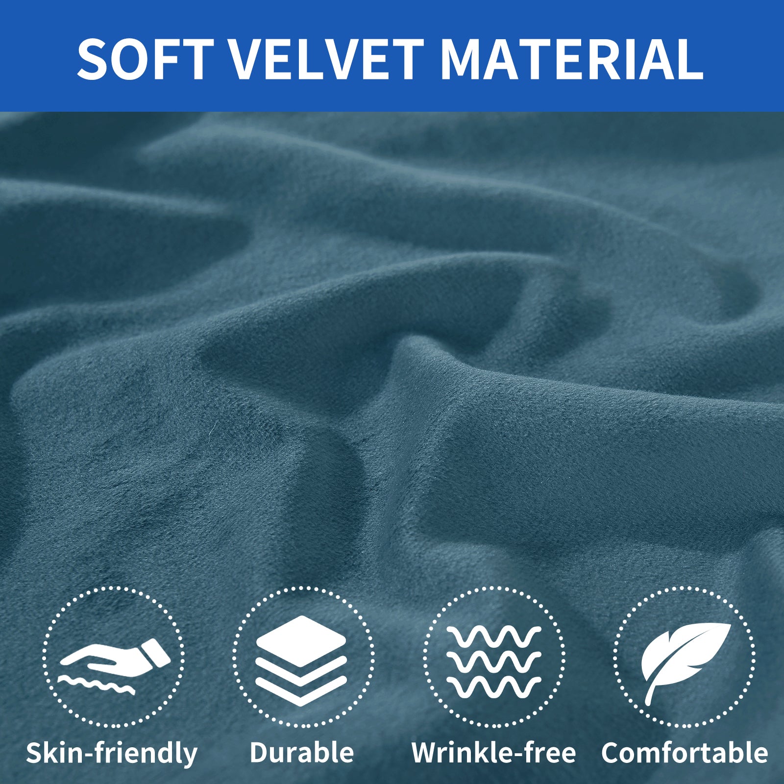 YSTYLE Manta para Almohada de Chaise – Ajuste Elástico, Antideslizante, Universal para Almohadas Separadas de Sofá