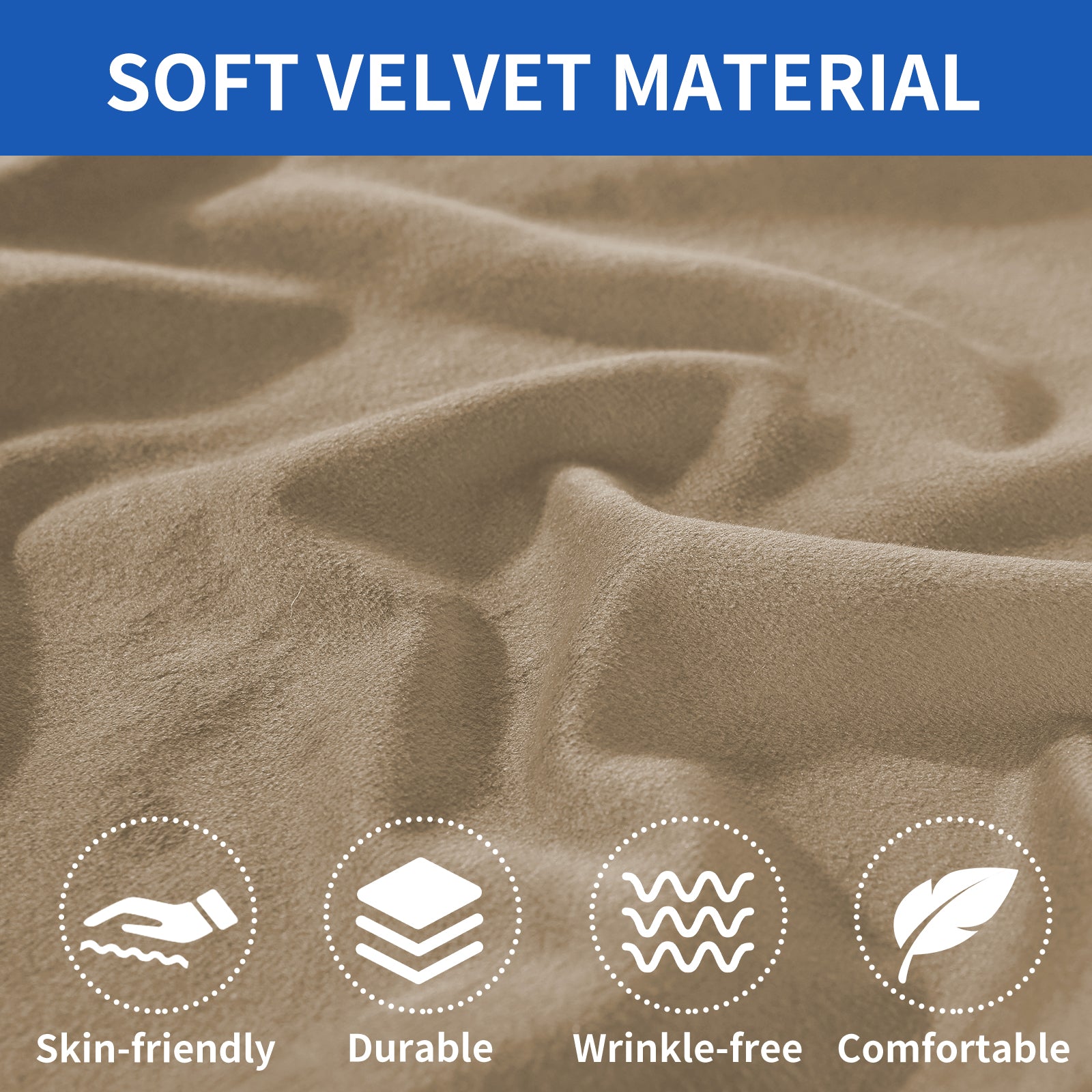 YSTYLE Manta para Almohada de Chaise – Ajuste Elástico, Antideslizante, Universal para Almohadas Separadas de Sofá