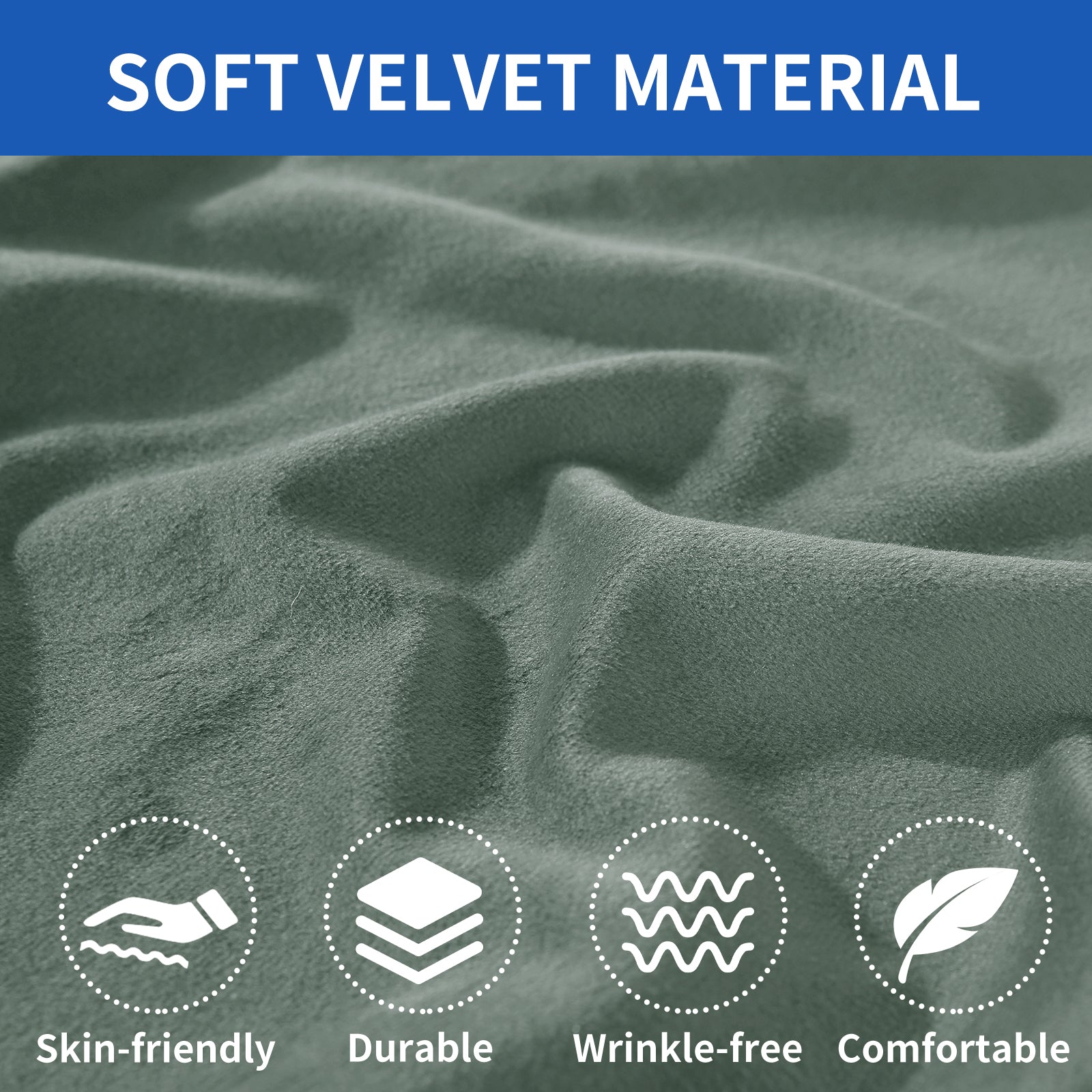 YSTYLE Manta para Almohada de Chaise – Ajuste Elástico, Antideslizante, Universal para Almohadas Separadas de Sofá