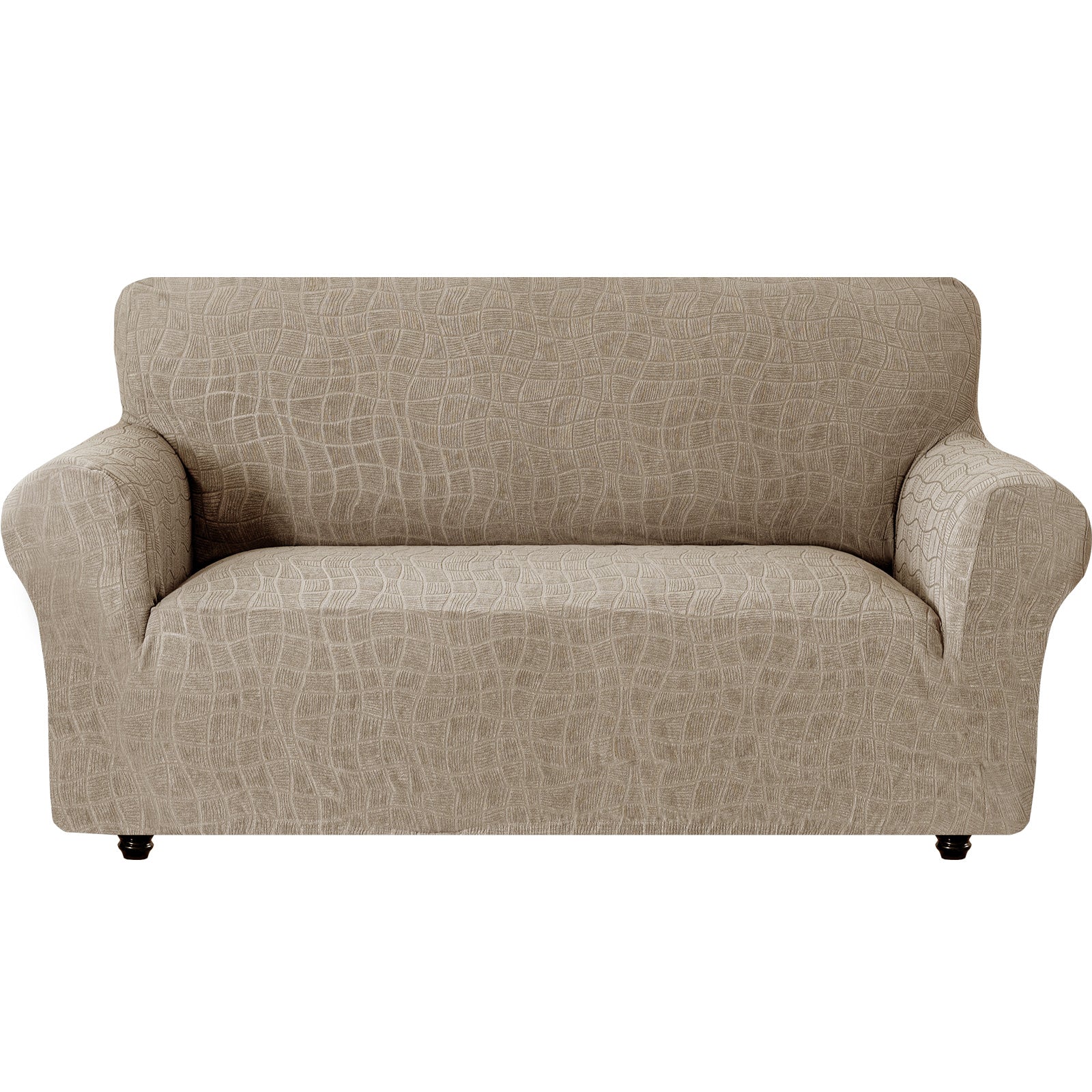 Ystyle Waterproof 2-Seater Sofa Cover with Armrests, Universal Elastic Sofa Protector, Washable Cat Scratch-Resistant Sofa Cover, Stain & Slip-Resistant Sofa Slipcover