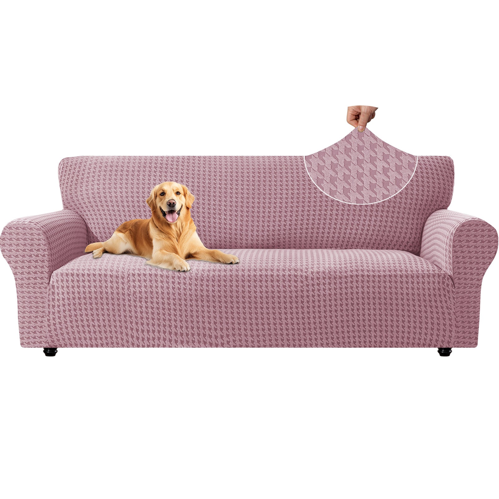 Ystyle Stretch 3 Seater Sofa Cover with New Pattern Anti Slip-YSTYLE