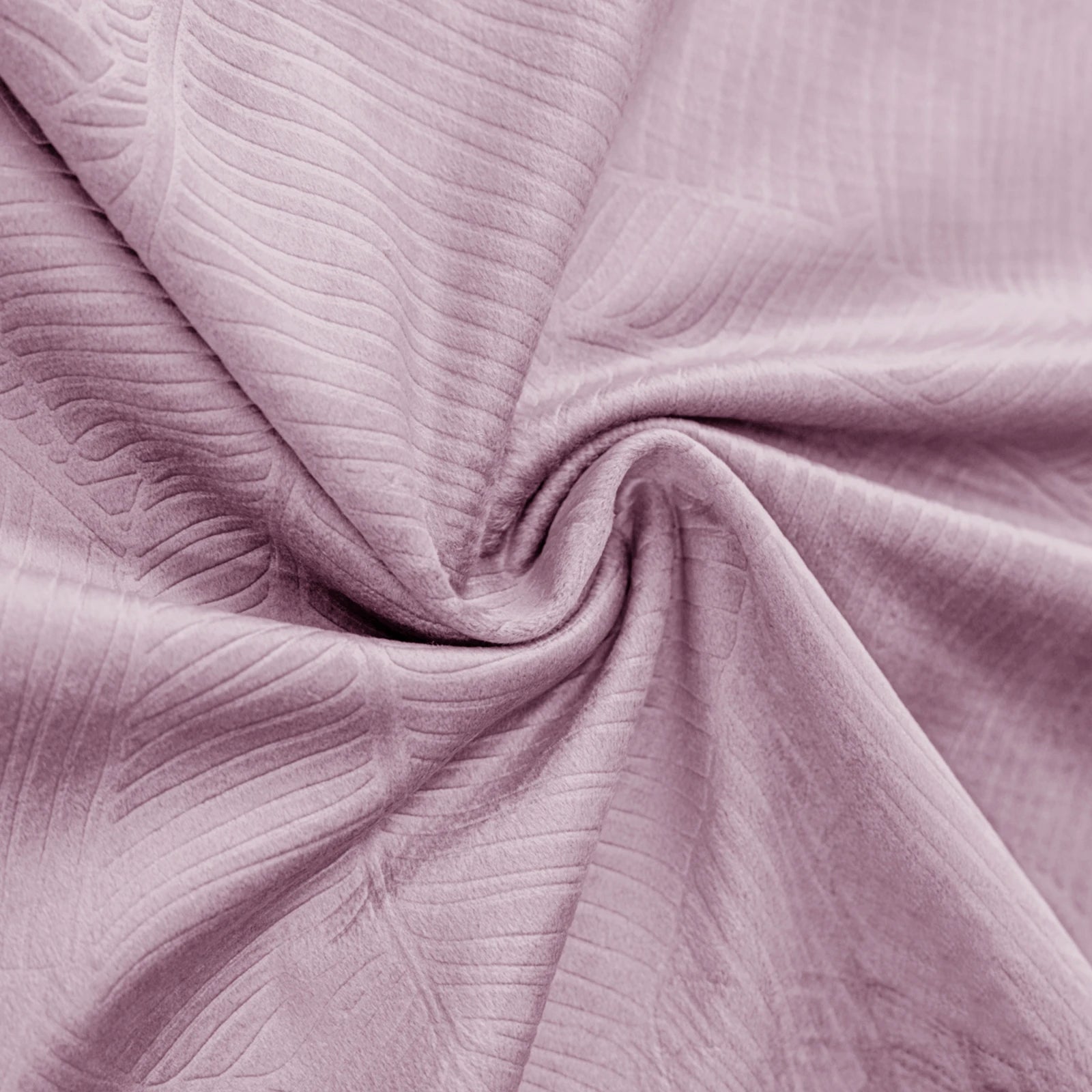 YSTYLE Velvet Sofa Cushion Covers, Decorative Throw Pillow Covers, 2 pcs, Hidden Zipper-Leaf Shape