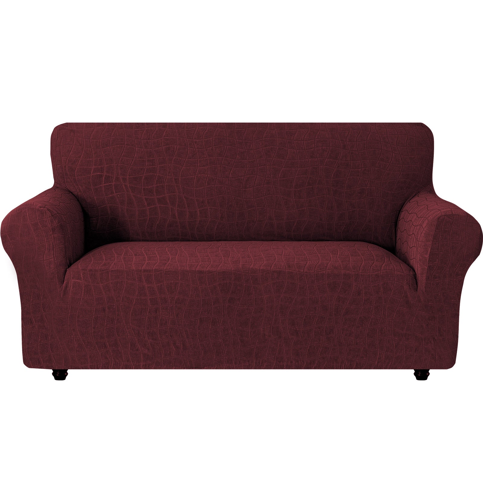 Ystyle Waterproof 2-Seater Sofa Cover with Armrests, Universal Elastic Sofa Protector, Washable Cat Scratch-Resistant Sofa Cover, Stain & Slip-Resistant Sofa Slipcover