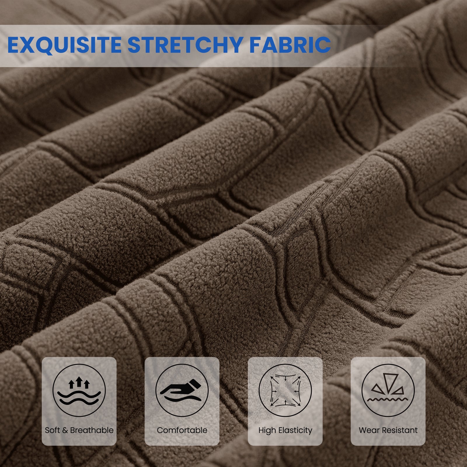 YSTYLE Universal Elastic 180cm Headboard Cover Dustproof Washable