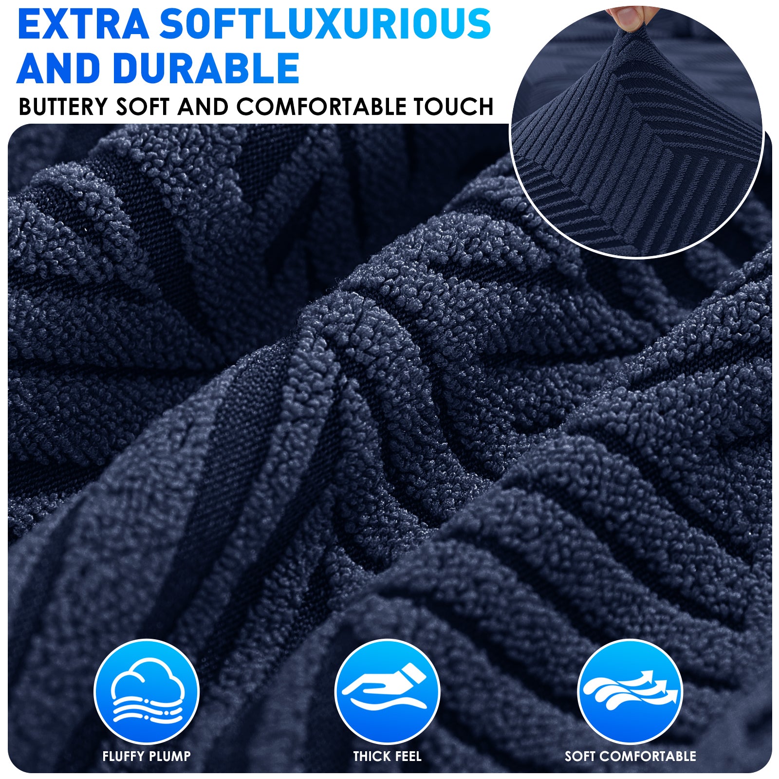 Ystyle 1-Seat Sofa Cover with Armrests, Elastic Universal Sofa Protector, Stain-Resistant & Non-Slip Sofa Slipcover, Anti-Scratch, Super Stretch, Machine Washable