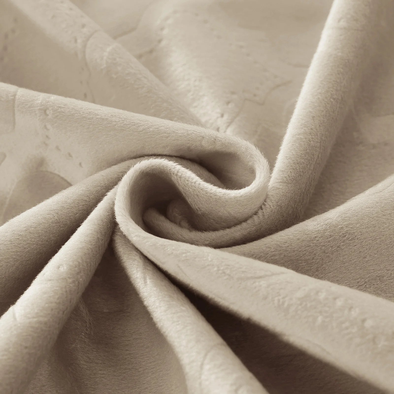 YSTYLE Velvet Sofa Cushion Covers, Decorative Throw Pillow Covers, 2 pcs, Hidden Zipper-Gourd Shape