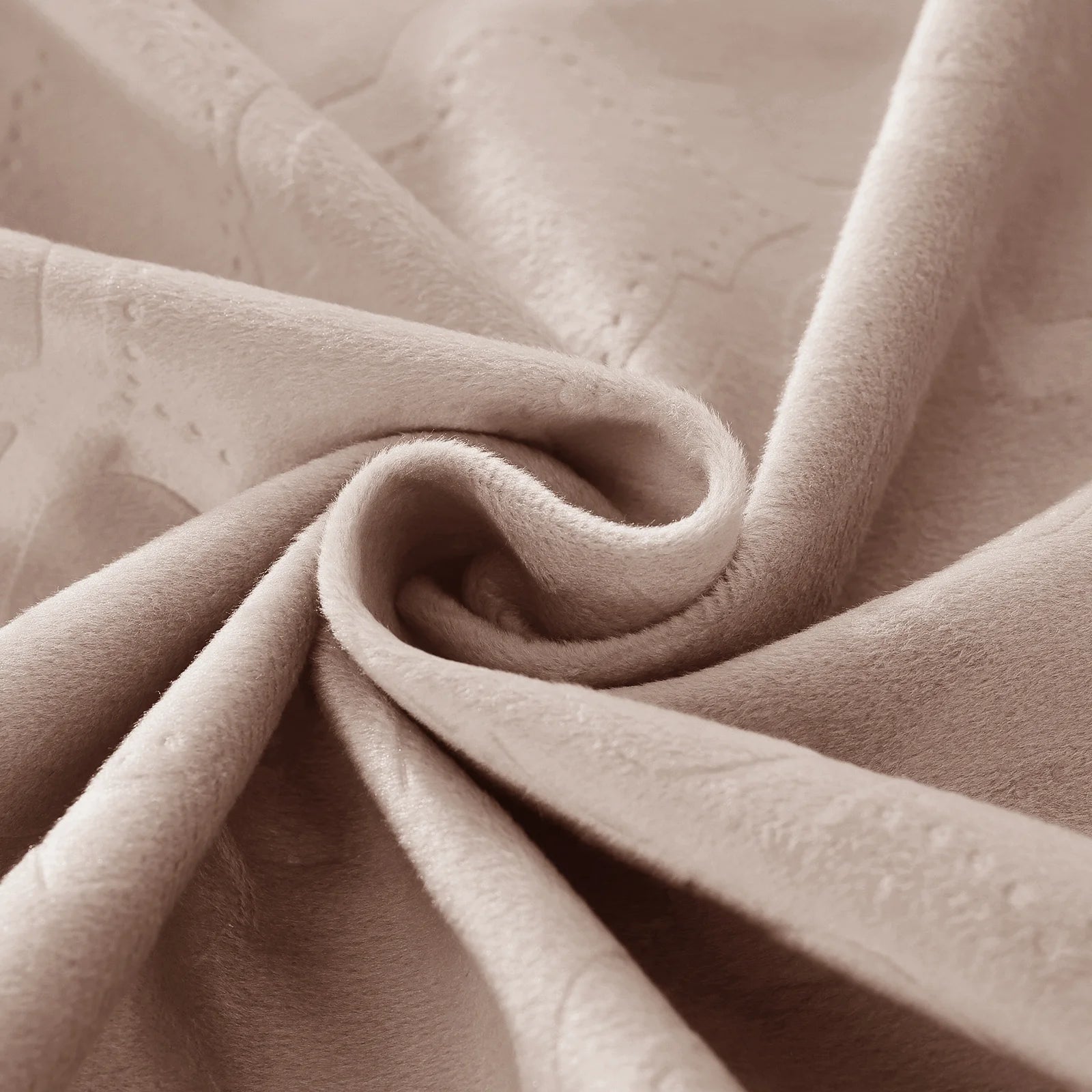 YSTYLE Velvet Sofa Cushion Covers, Decorative Throw Pillow Covers, 2 pcs, Hidden Zipper-Gourd Shape