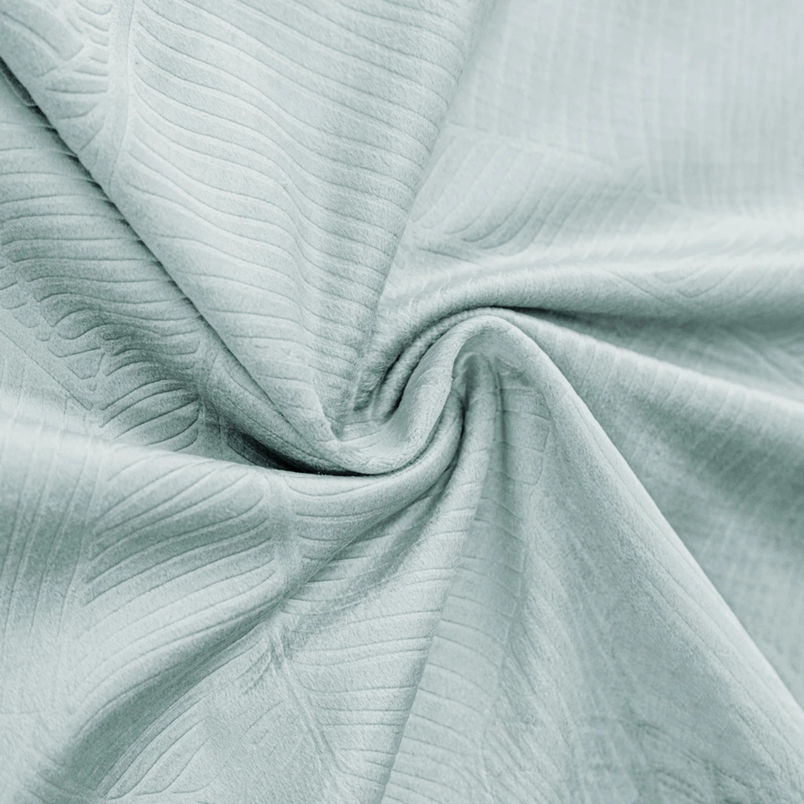 YSTYLE Velvet Sofa Cushion Covers, Decorative Throw Pillow Covers, 2 pcs, Hidden Zipper-Leaf Shape