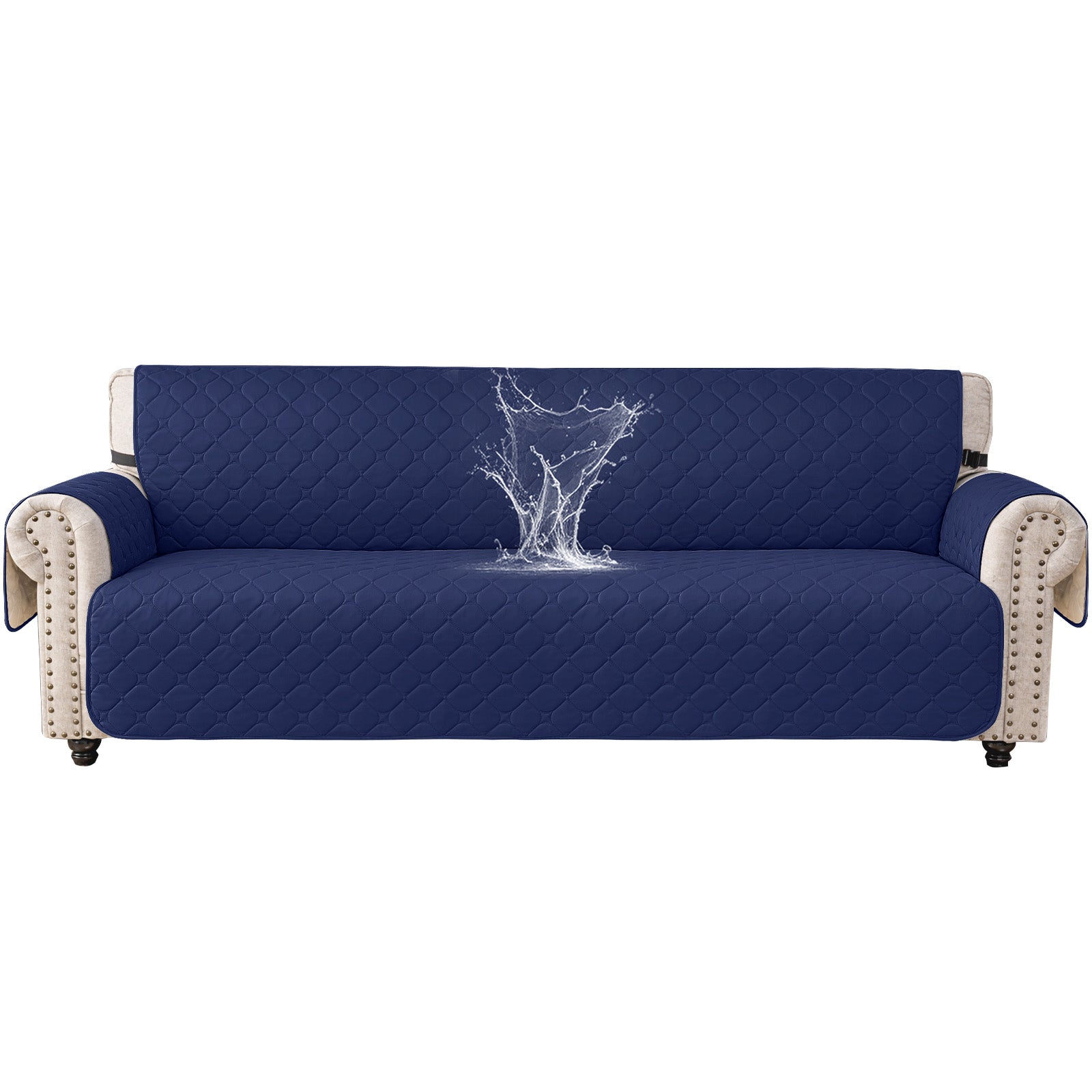 YSTYLE imperméable canapé 4 places Armchair couverture with Pockets Non Slip