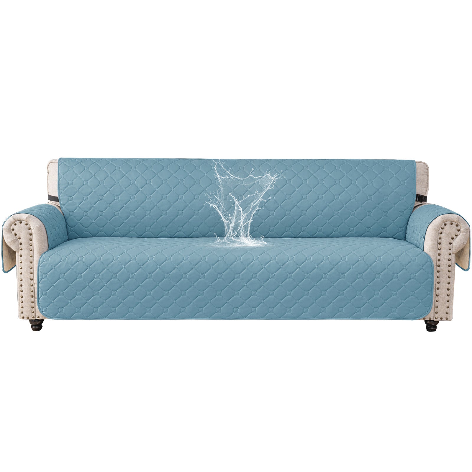 YSTYLE imperméable canapé 4 places Armchair couverture with Pockets Non Slip