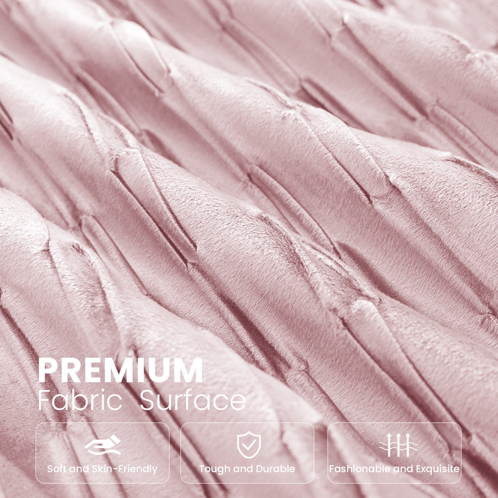 Ystyle Sofa Cushion Covers 40 x 40 cm Set of 2 Soft Velvet Sofa Cushion Covers Modern Bedroom Sofa Bed Invisible Zipper Washable Elegant Durable