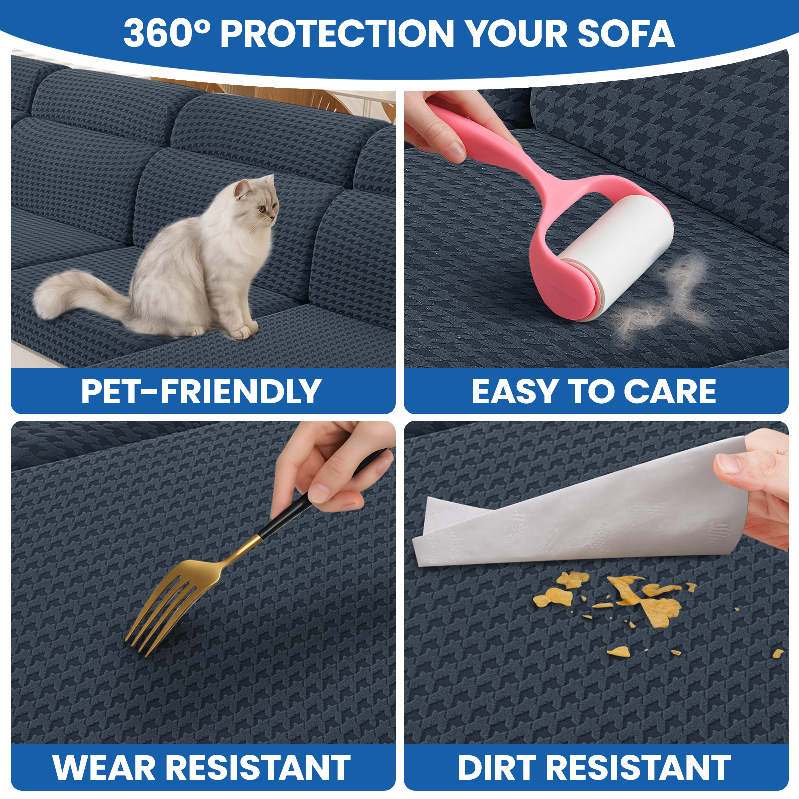 Ystyle Stretch Sofa Seat Cover 3 Seater New Pattern-YSTYLE